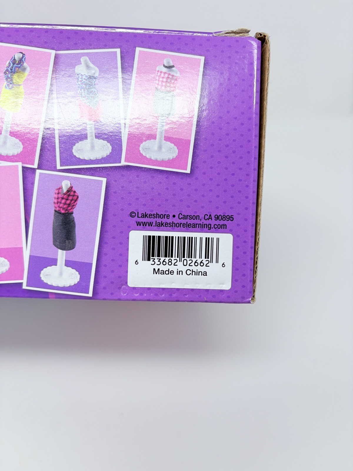 Lakeshore My First Fashion Designer Toy Kit Near Complete