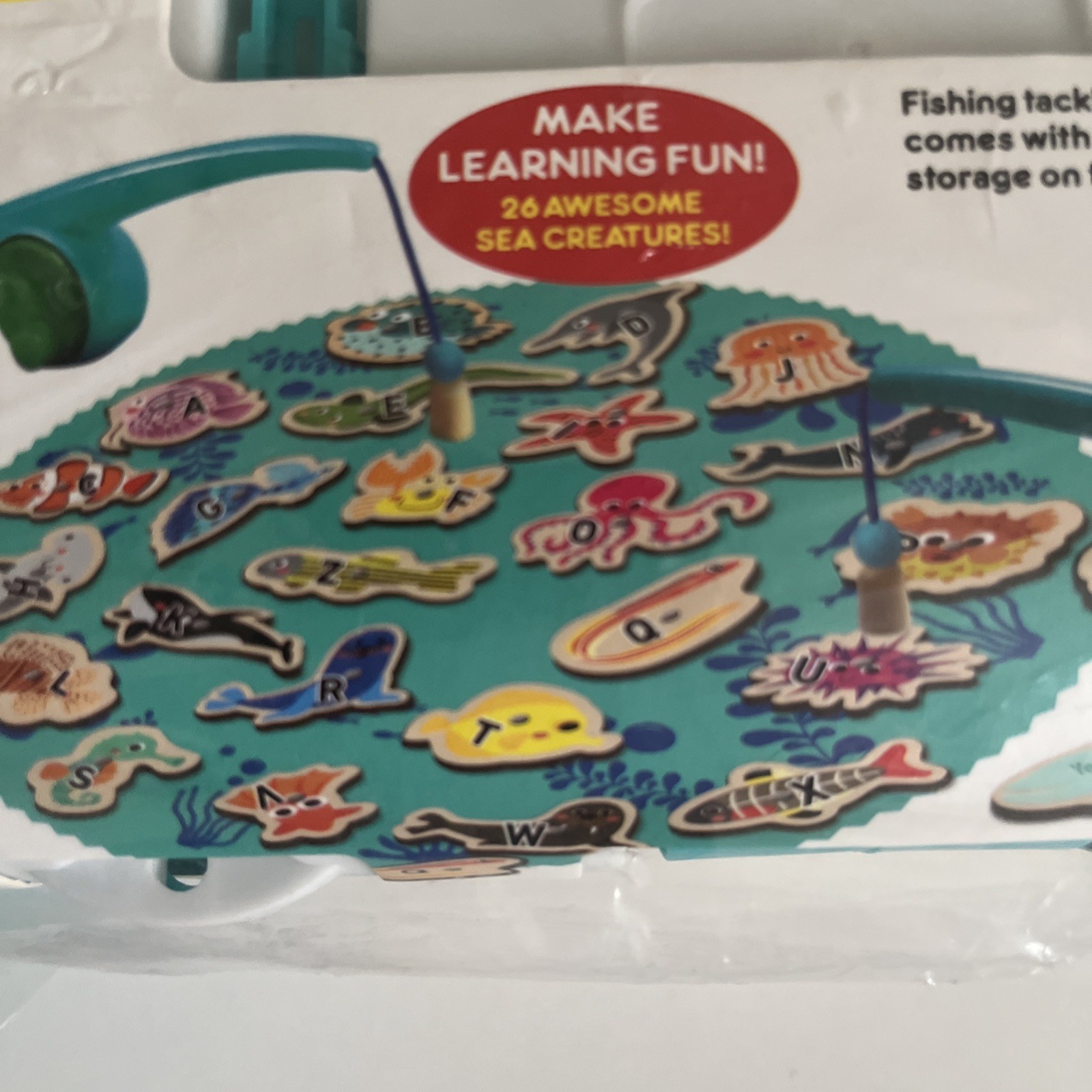 Magnetic Fish & Find Child’s Matching Memory Game ABC 123 New 3+ Christmas Gift