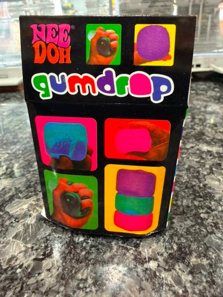 Nee Doh Gumdrop Super Solid Squish Needoh Gum Drop RARE