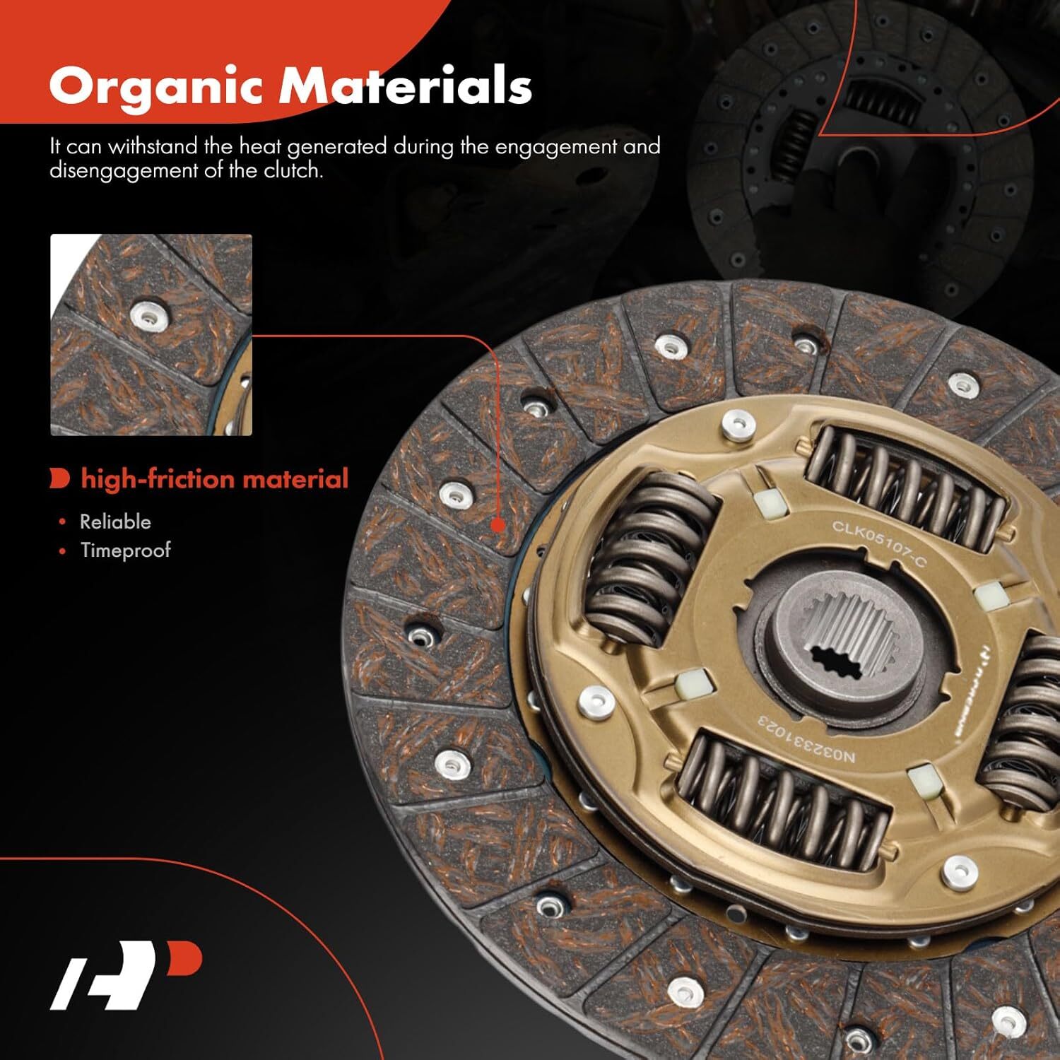 APM Transmission Clutch Kit Set Compatible with Hyundai Accent 2001-2009 &