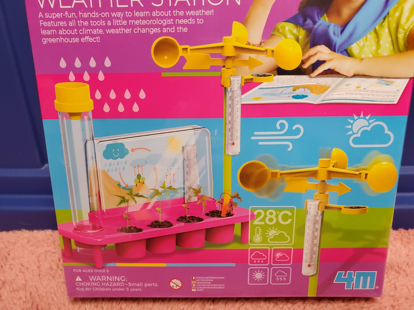 Steam Powered Kids “Weather Station” Kids Technology Science Craft Kit *$25*