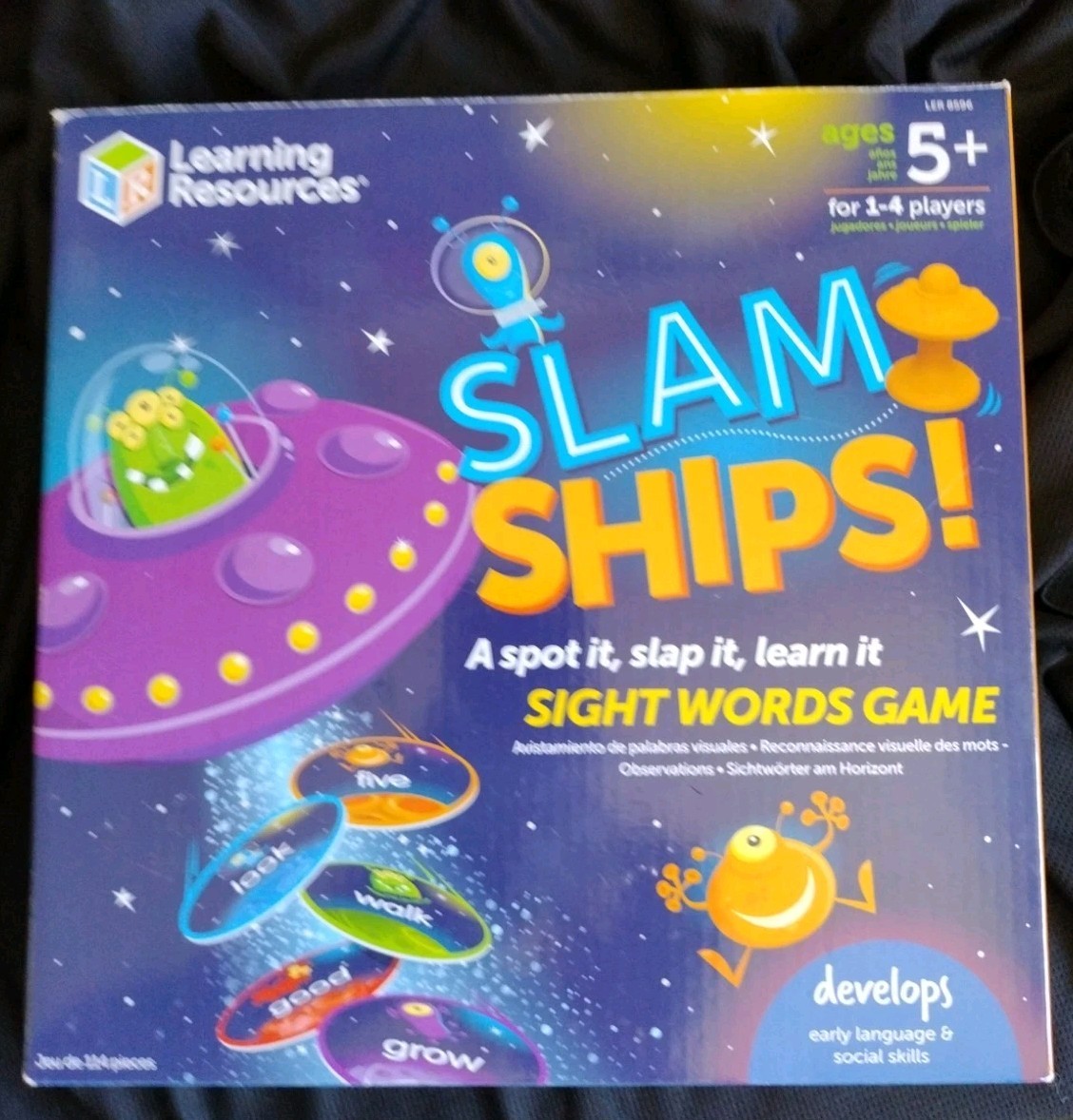 Learning Resources Slam Ships Sight Words Game for Vocabulary and Reading