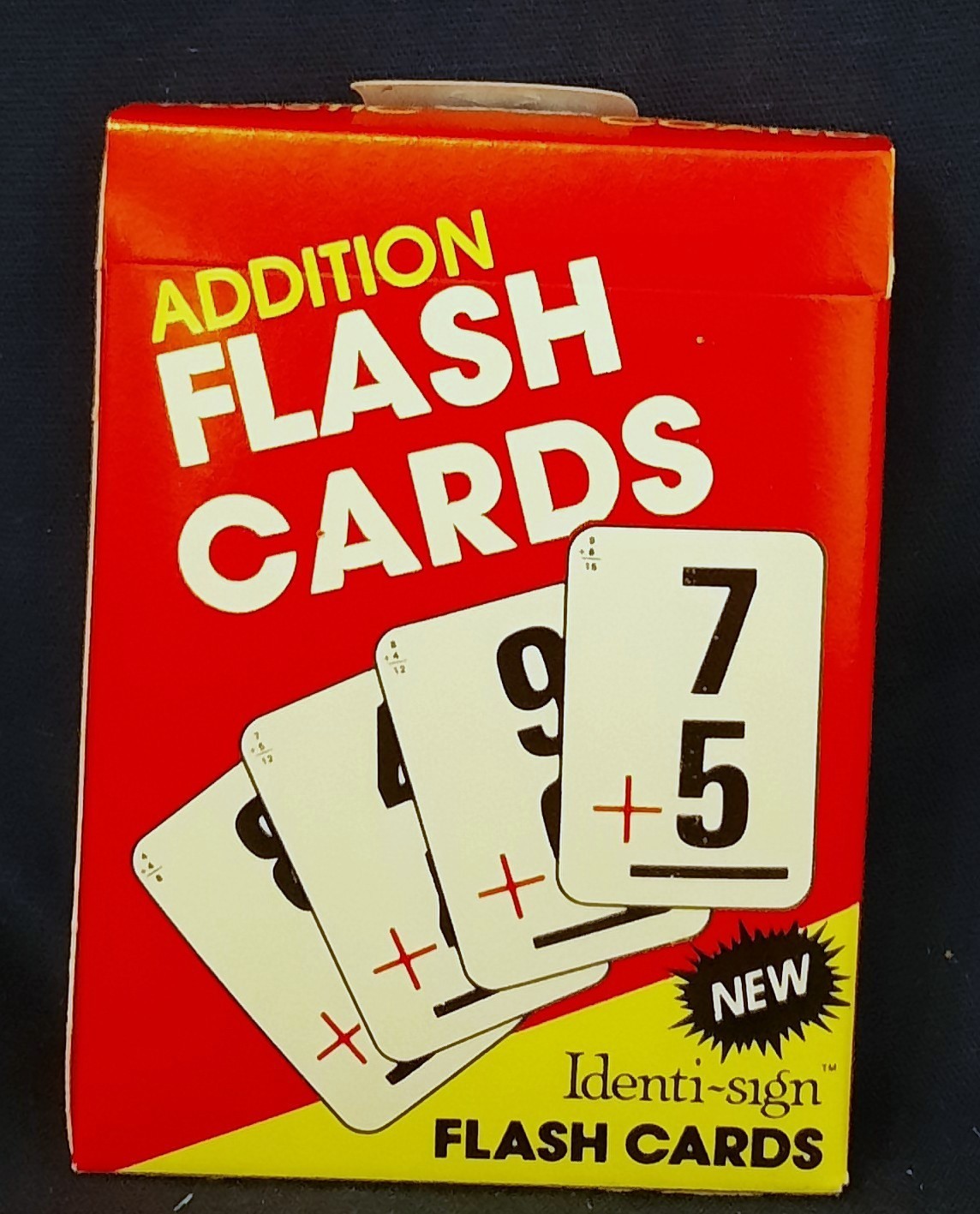 Identi-sign Flash Cards And Hoyle Phonics Cards Add Subtract Division Multiply