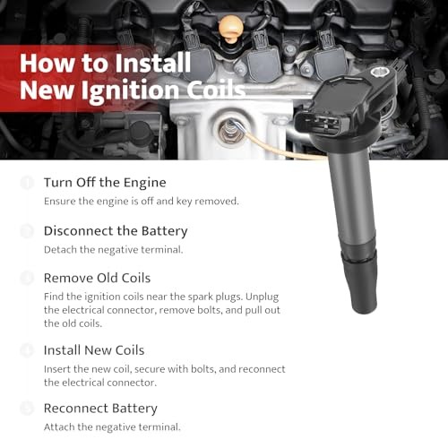Ignition Coil Pack of 6 fit for 3.5 4.0 V6 Toyota Camry Tundra Rav4 4Runner