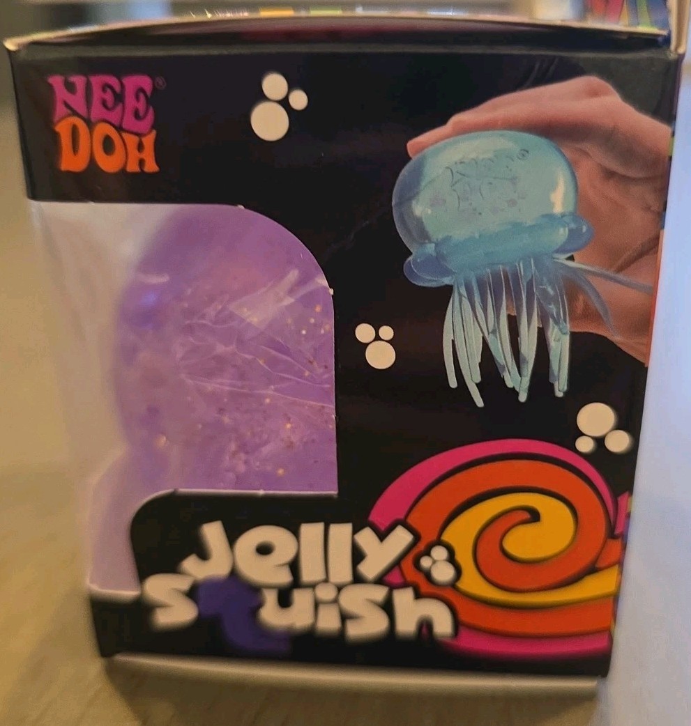IN HAND AUTHENTIC Schylling NeeDoh Jelly Squish Purple – Jellyfish Ships FAST!