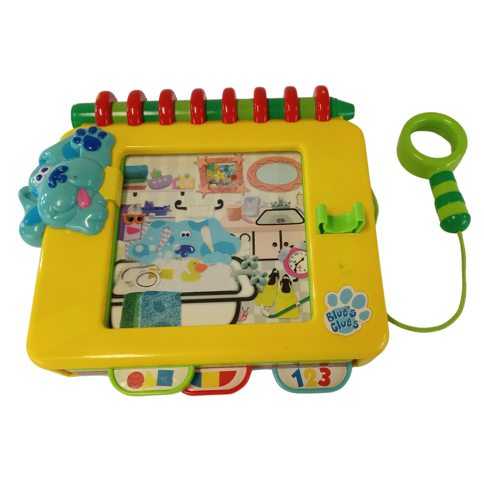 Blue’s Clues Handy Dandy Notebook Toy with Interchangeable Activity Sheets