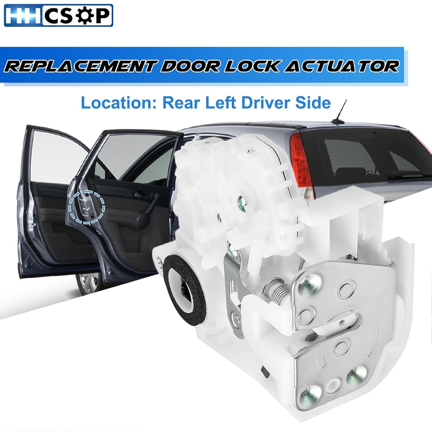 Rear Left Driver Side Power Door Lock Latch Actuator Motor For Honda 70