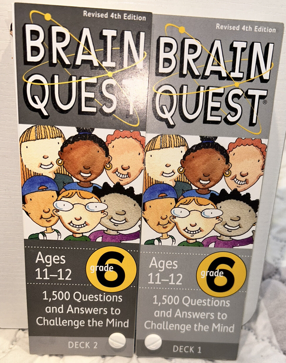 Brain Quest Card Decks grade 6