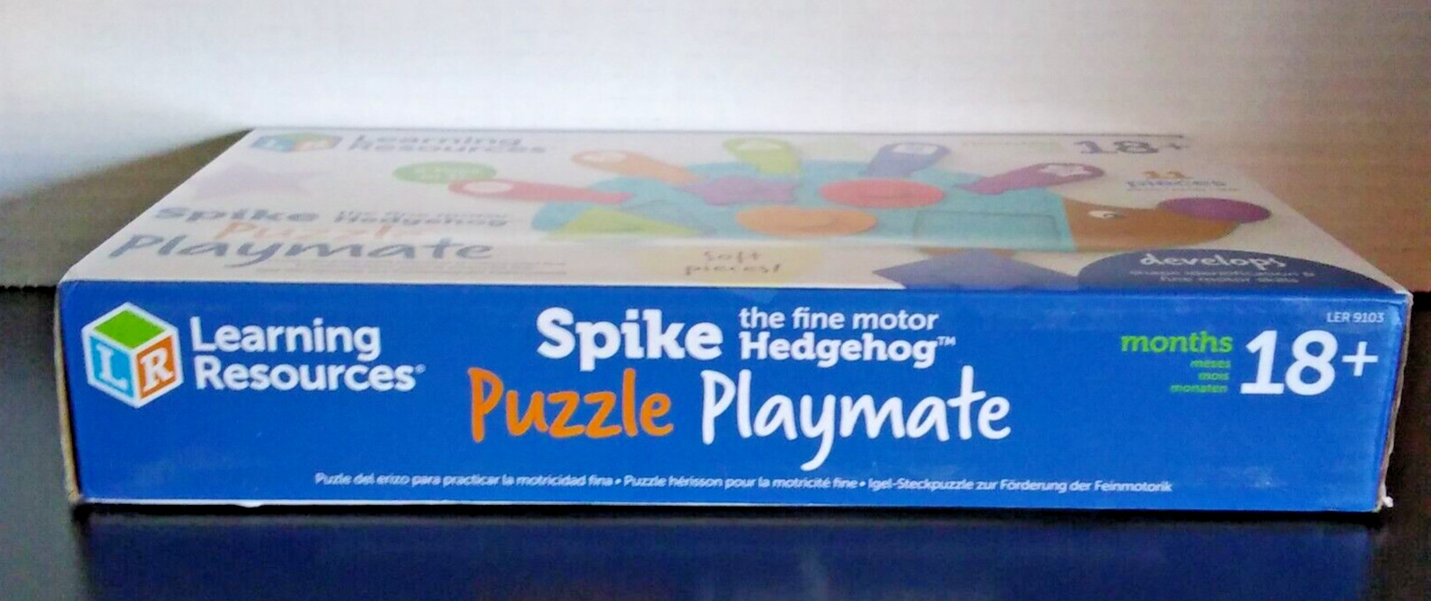 Learning Resources Spike the Fine Motor Hedgehog Puzzle Playmate (LER9103)
