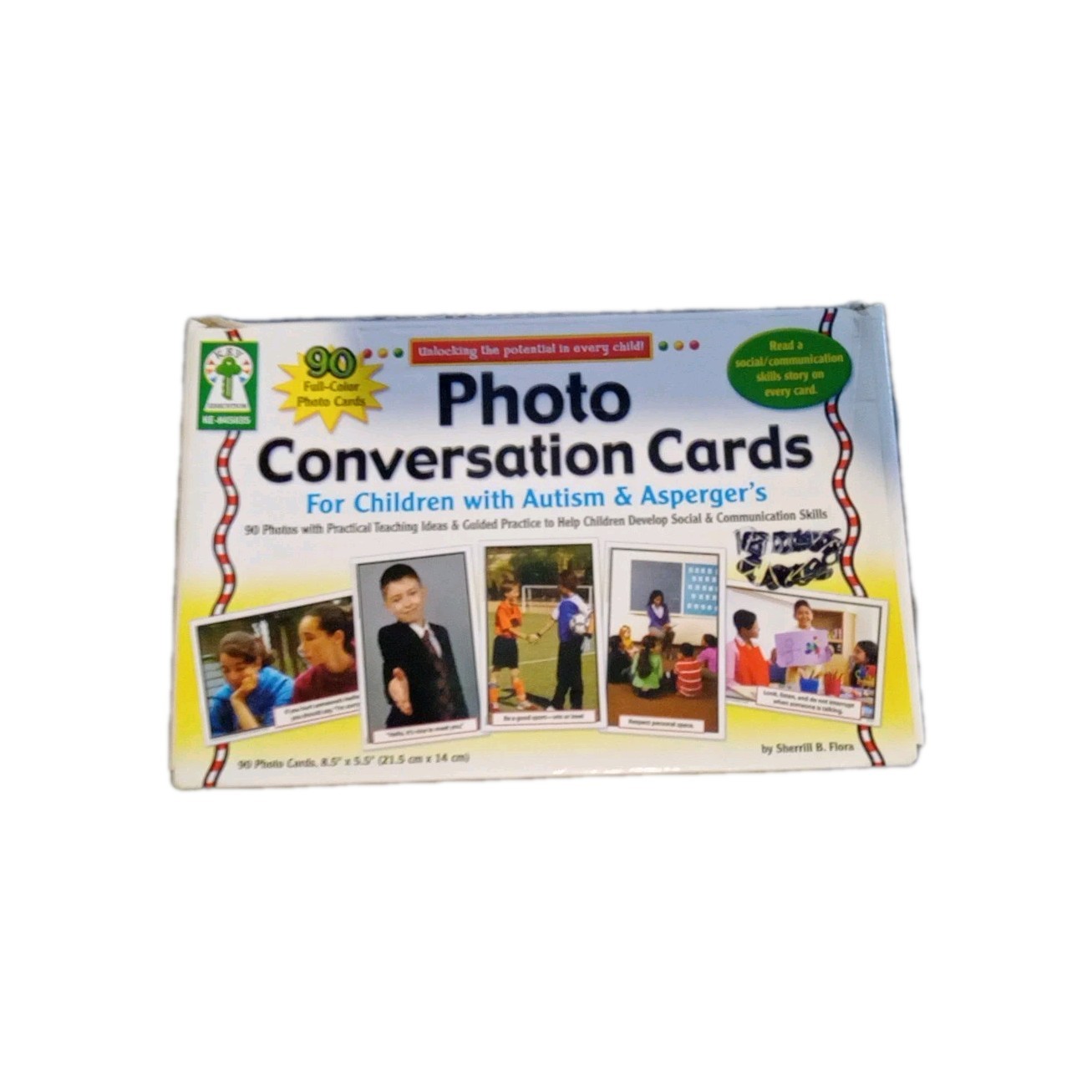 Key Education Photo Conversation Cards for Children with Autism and Asperger’s