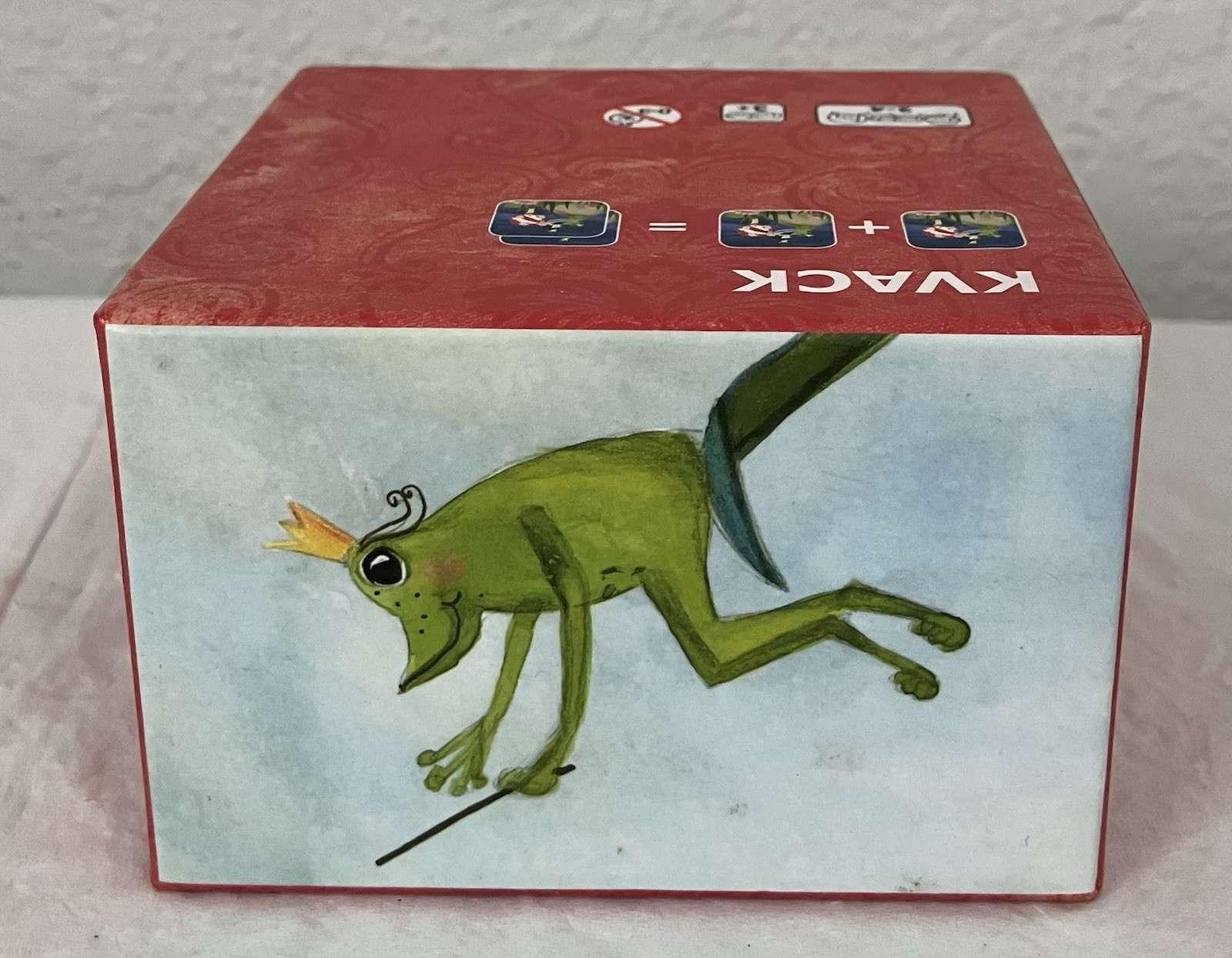 IKEA KVACK Memory Matching Card Game Frog Princess Wolf Fairy Tales Pre-owned
