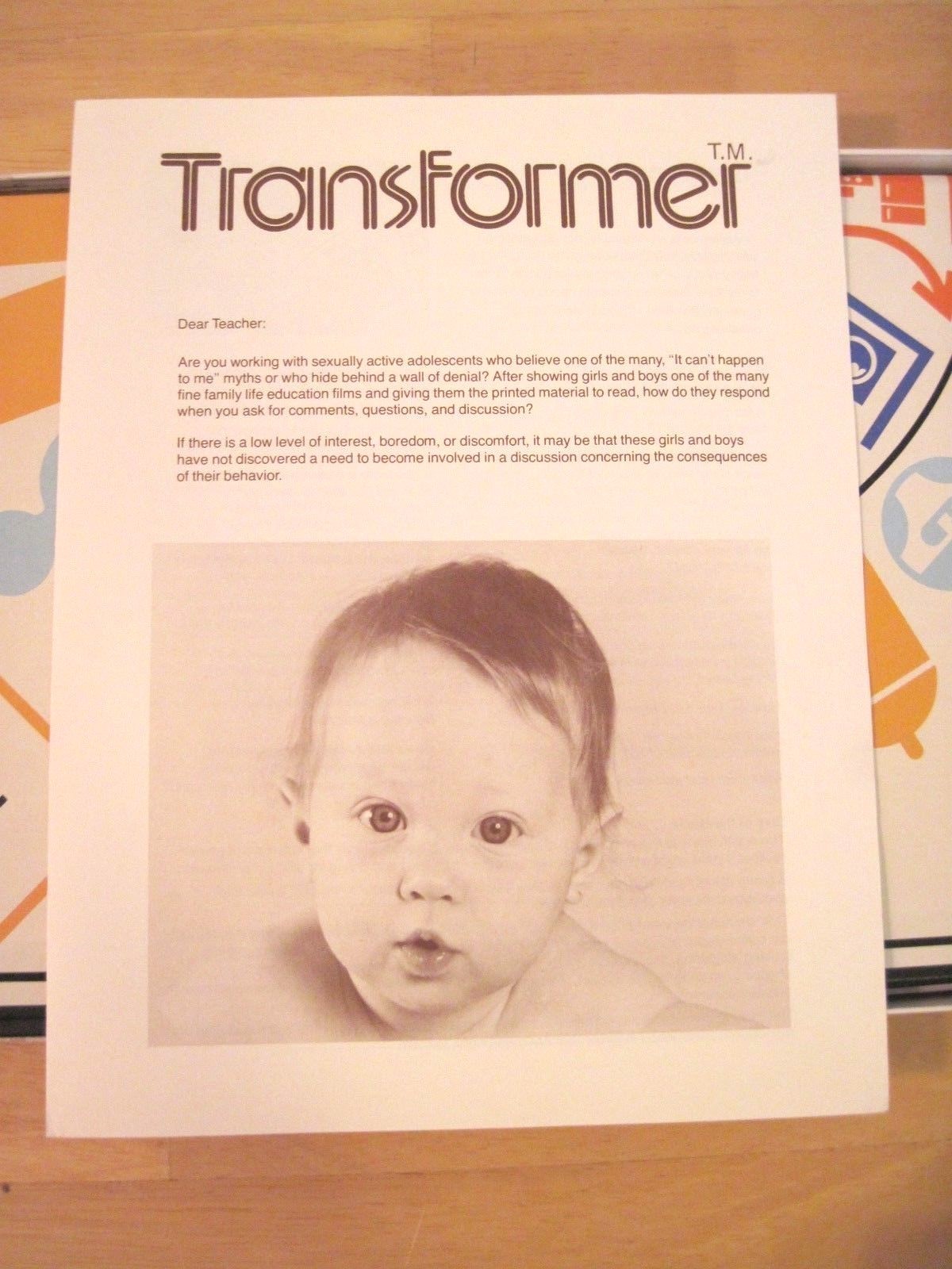 VINTAGE – TRANSFORMER – A SIMULATED LIFE GAME Never Played