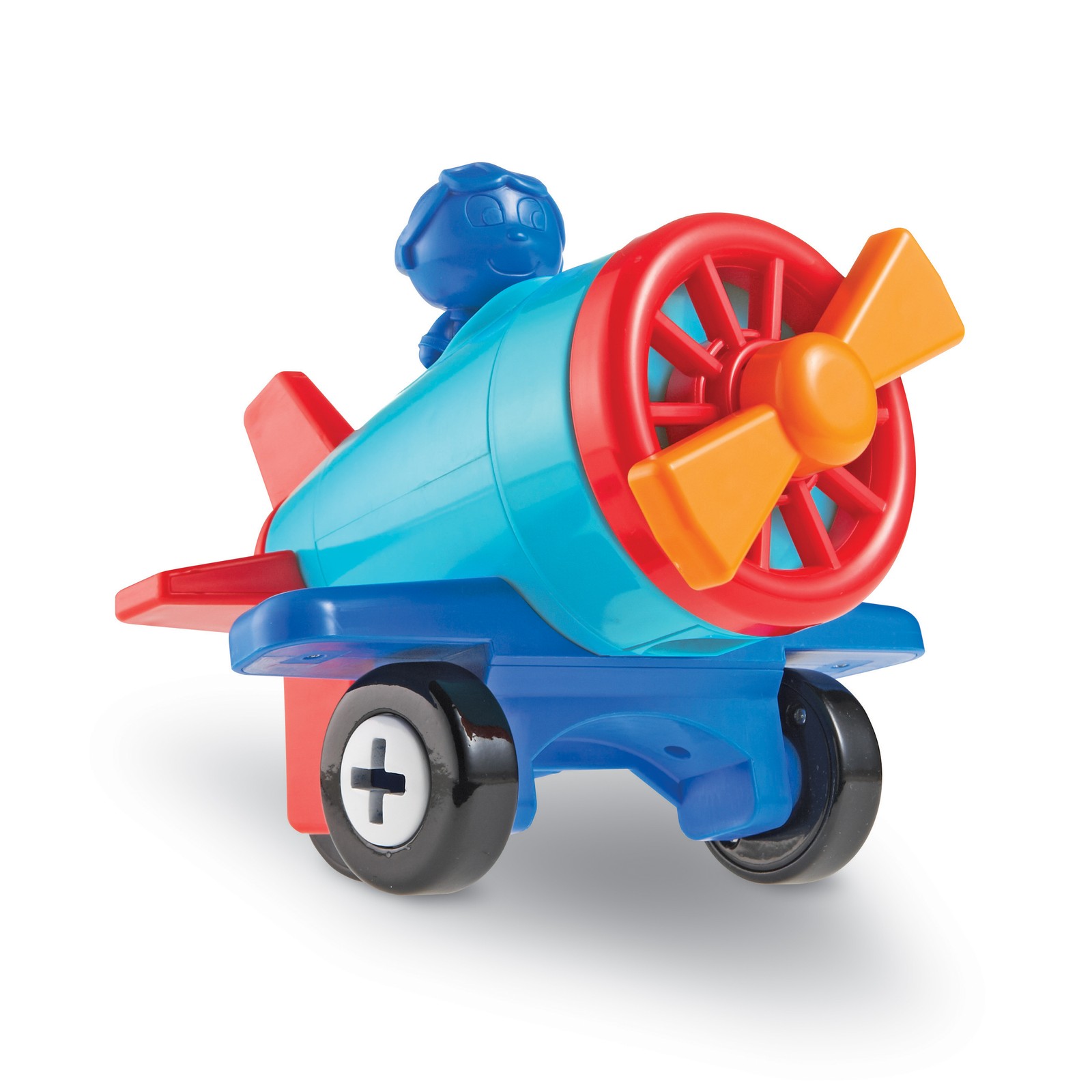 New – Learning Resources Learning Essentials – 1-2-3 Build It! Car-Plane-Boat