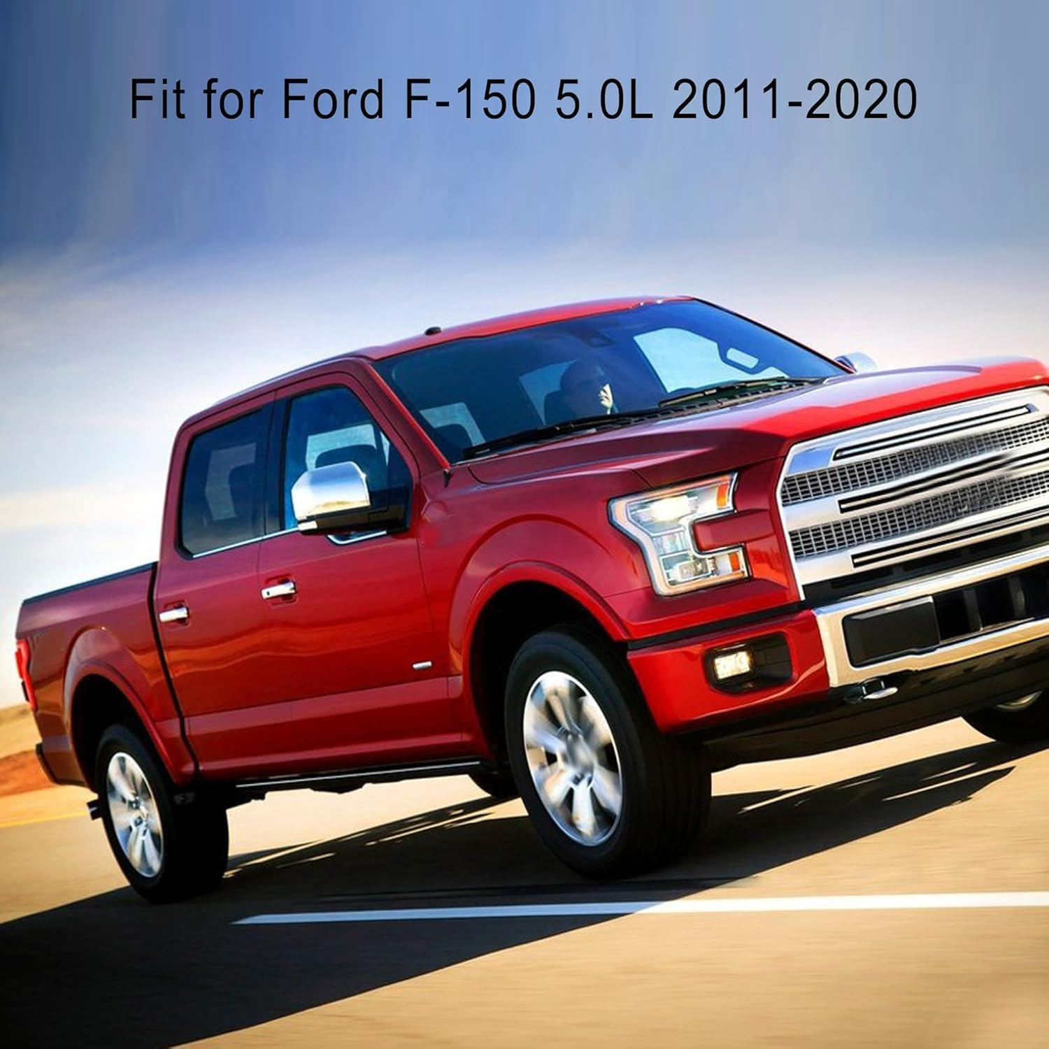 Upper Radiator Hose Y-Connector Lower Compatible with Ford F150 5.0L 2011 2012 2