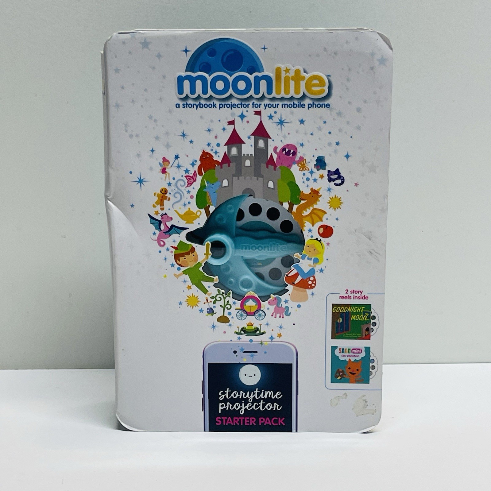 Moonlite Story Projector Gift Pack Lot Interactive Story Telling Toy 12 Stories