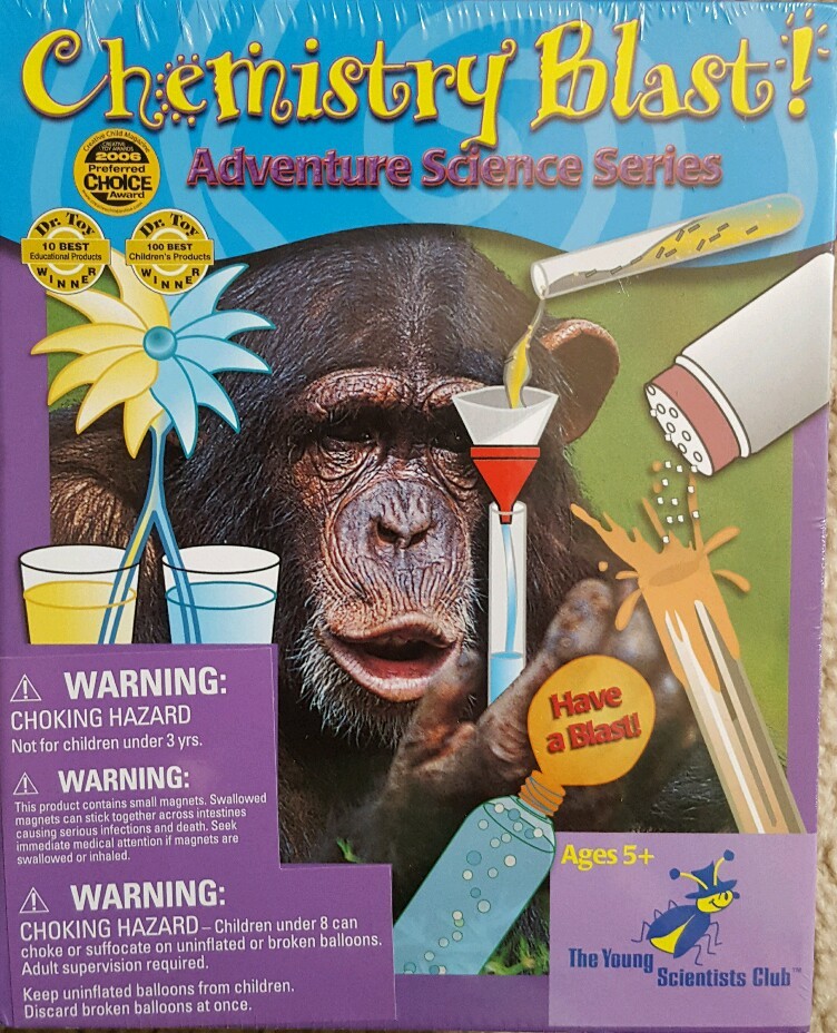 The Young Scientists Club Adventure Science Series Chemistry Blast Kit