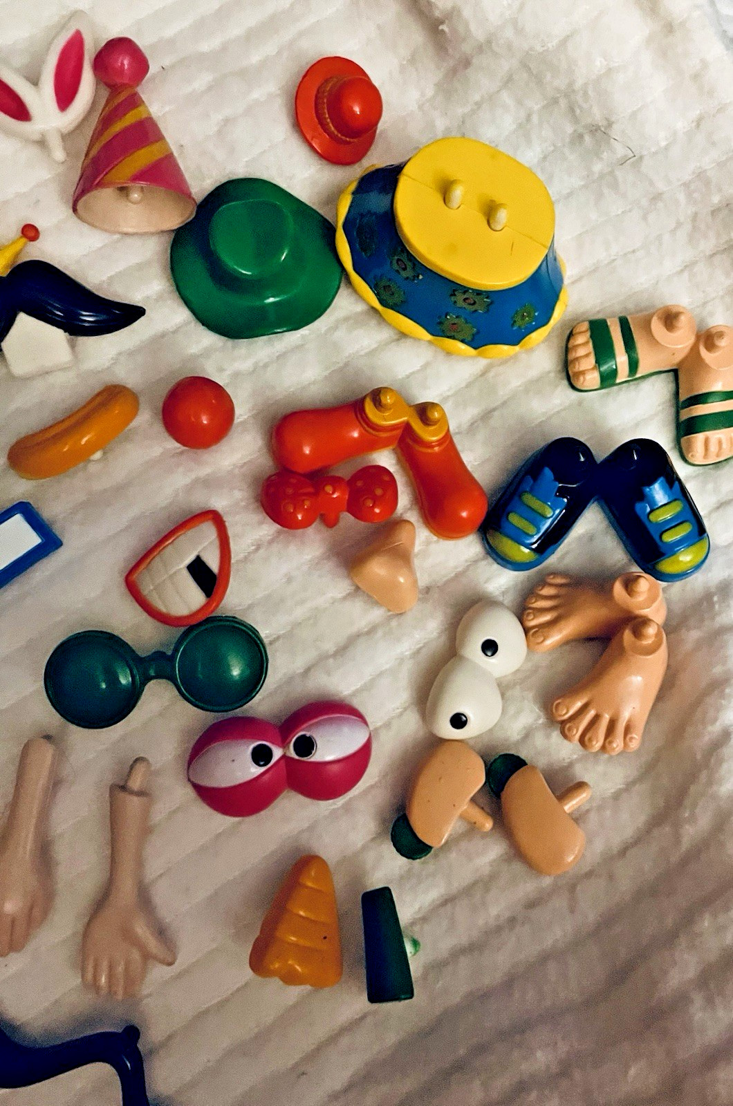 Miniland Maximix Educational Mr Potato Like Toy Build Funny Faces 37 Pieces