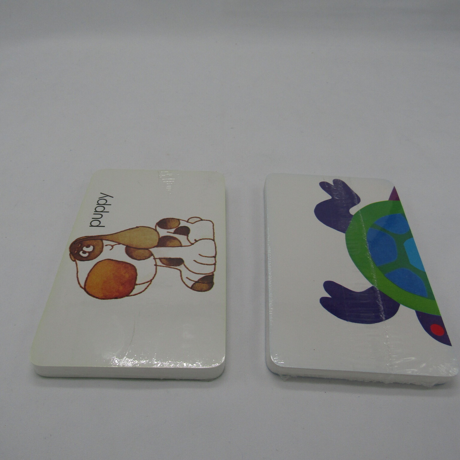 Vintage 1980s Rainbow Works Preschool Matching Cards 4 sets Sealed 1 set open