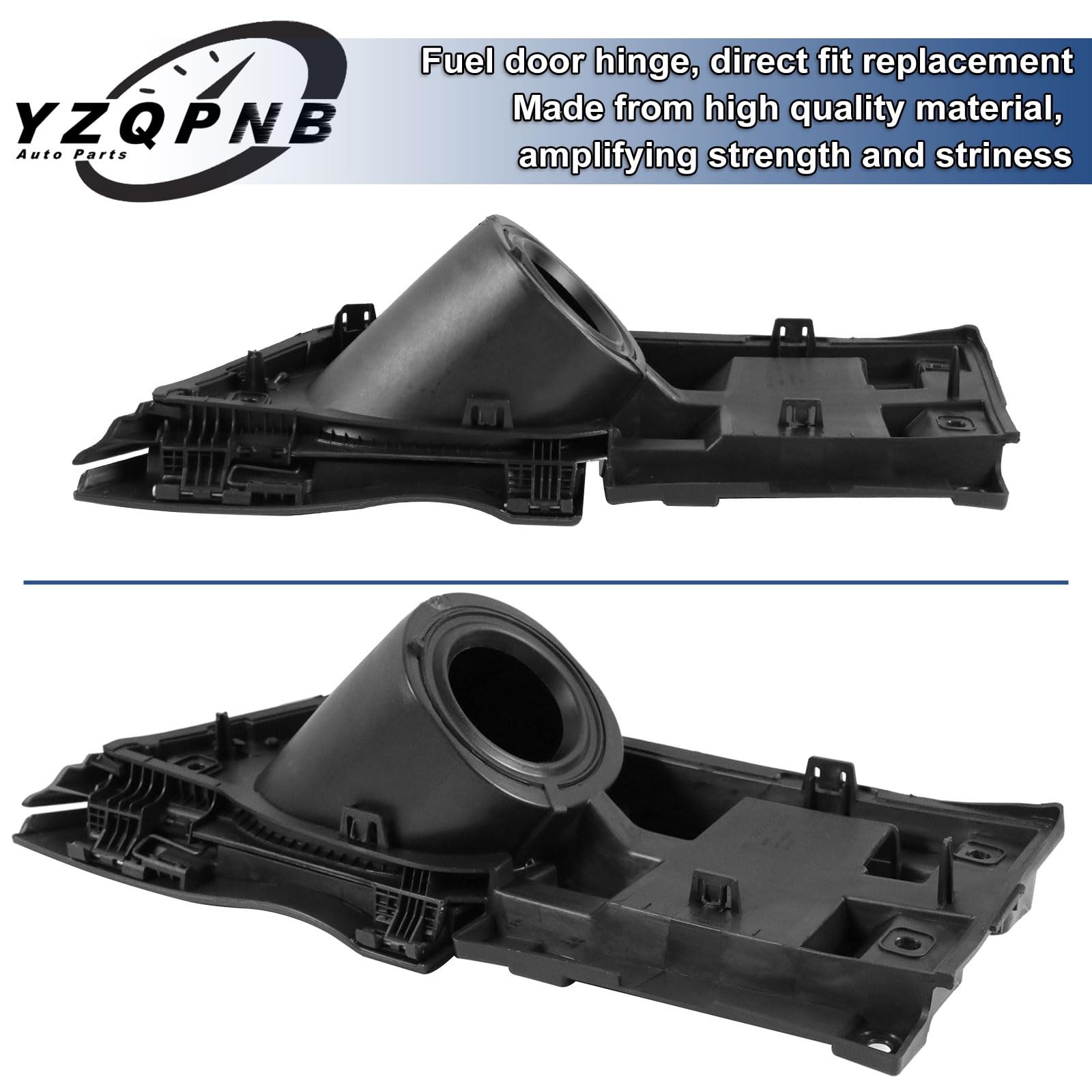 YZQPNB Fuel Filler Door Housing Pocket w/ Black Cover