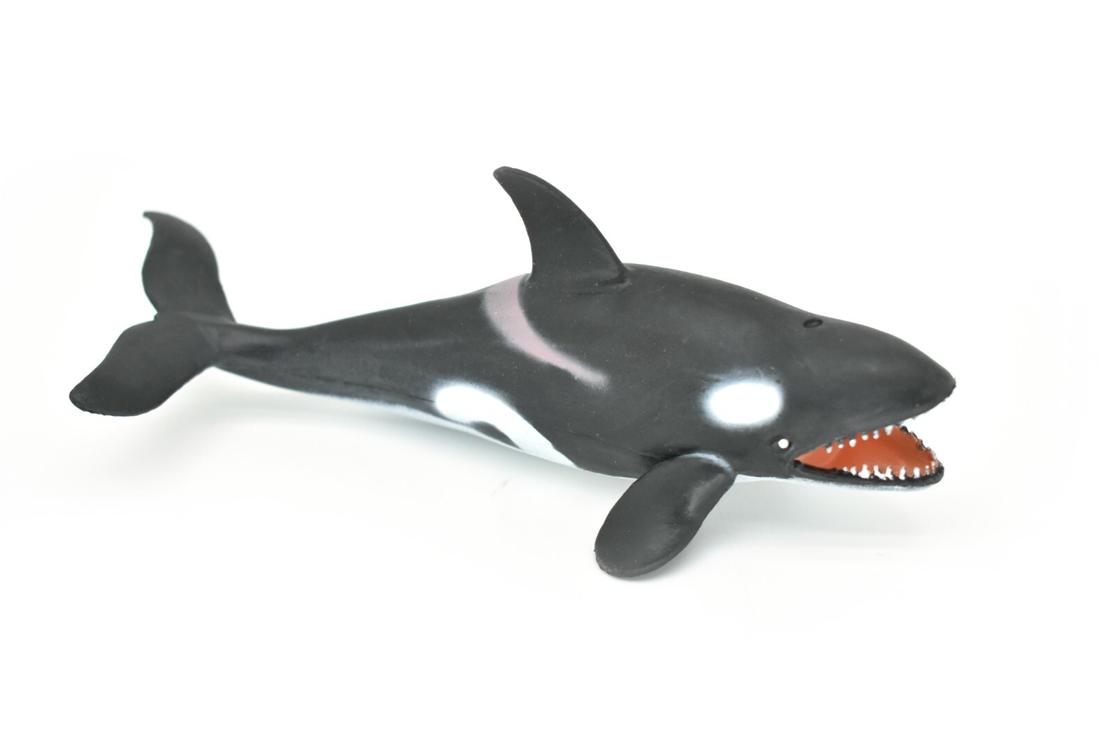 Orca, Killer Whale, Very Nice Rubber Replica 6″ – F472 B4