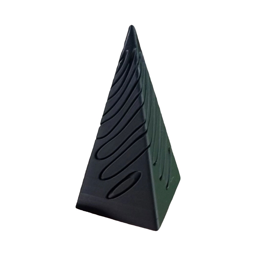 3D Impossible Pyramid Passthrough Sculpture Ancient Art Building Model OY