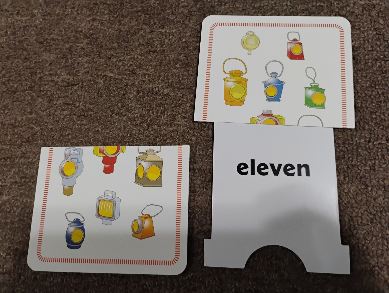 2011 Thomas & Friends Slide & Learn Interactive Cards