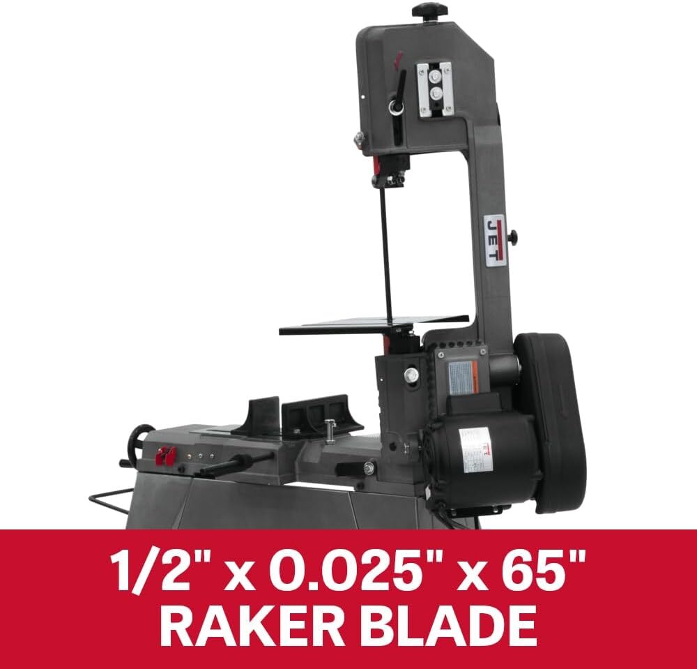 JET 5″ x 6″ Horizontal/Vertical Bandsaw, 1/2 HP, 115/230V 1Ph (Model HVBS-56)