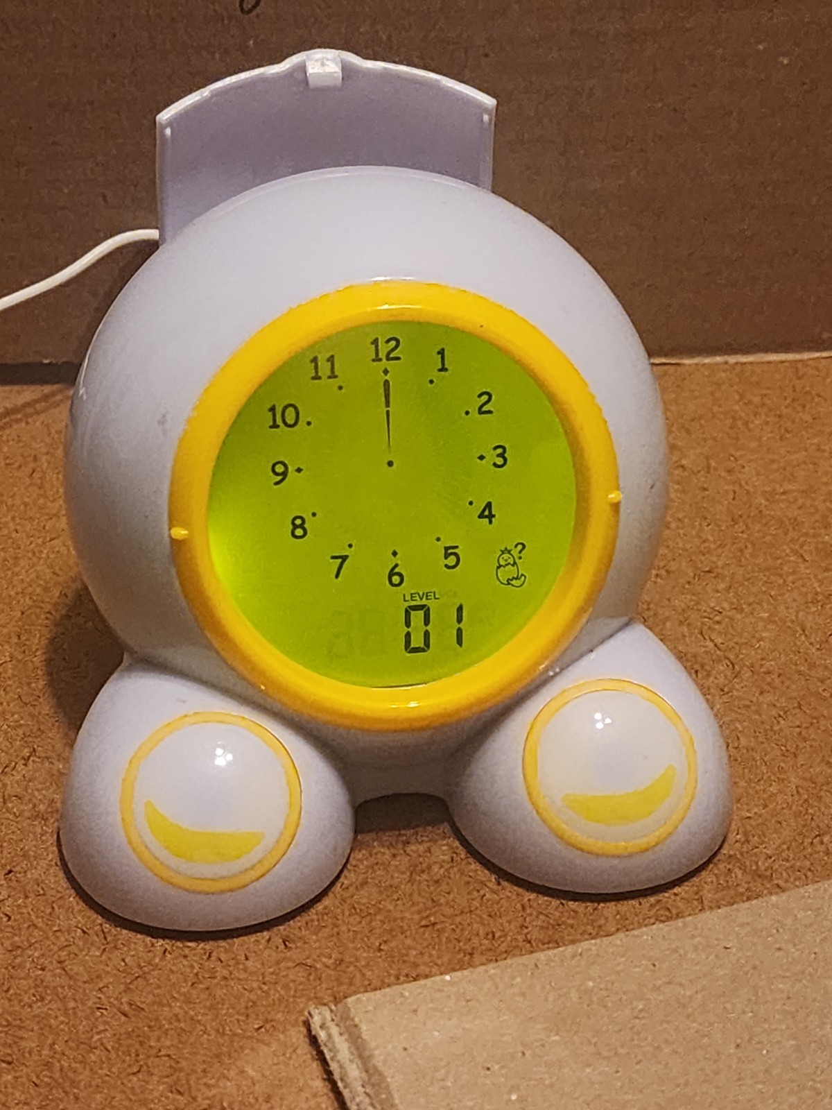 Onaroo Teach Me Time Talking Alarm Clock & Night-Light – with USB Power Cable