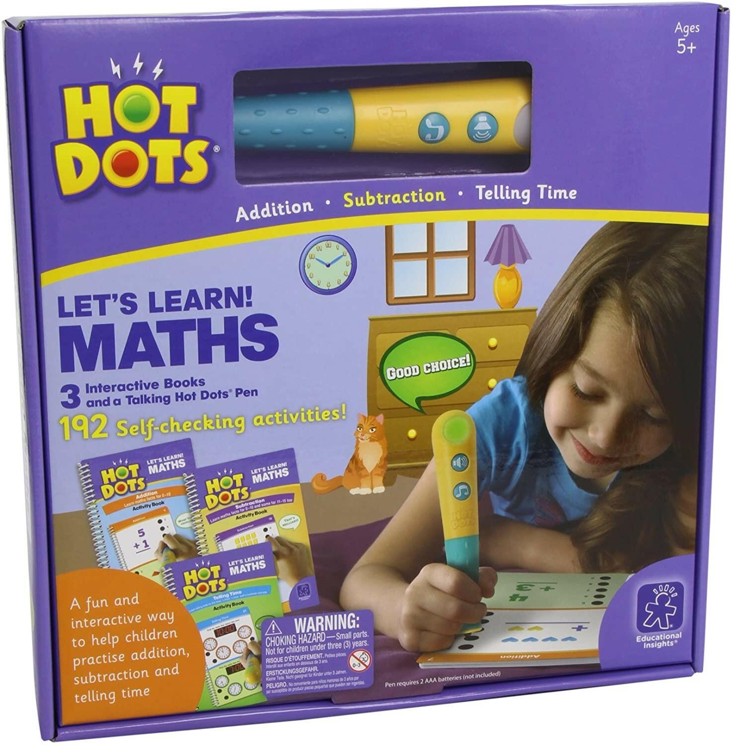 Hot Dots Let’s Learn! Math Grades 1+ 4 Interactive Book