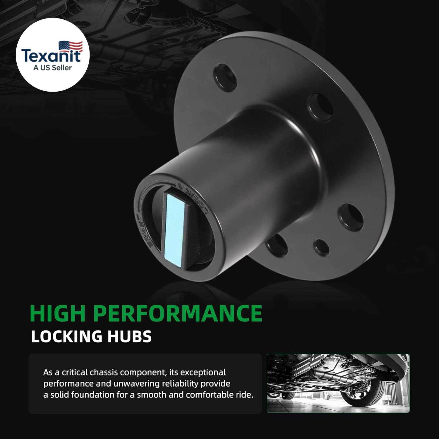2PCS (428) Locking Hubs 4WD Fit for Ford Ranger 1983-1997, Fit for Ford Explorer