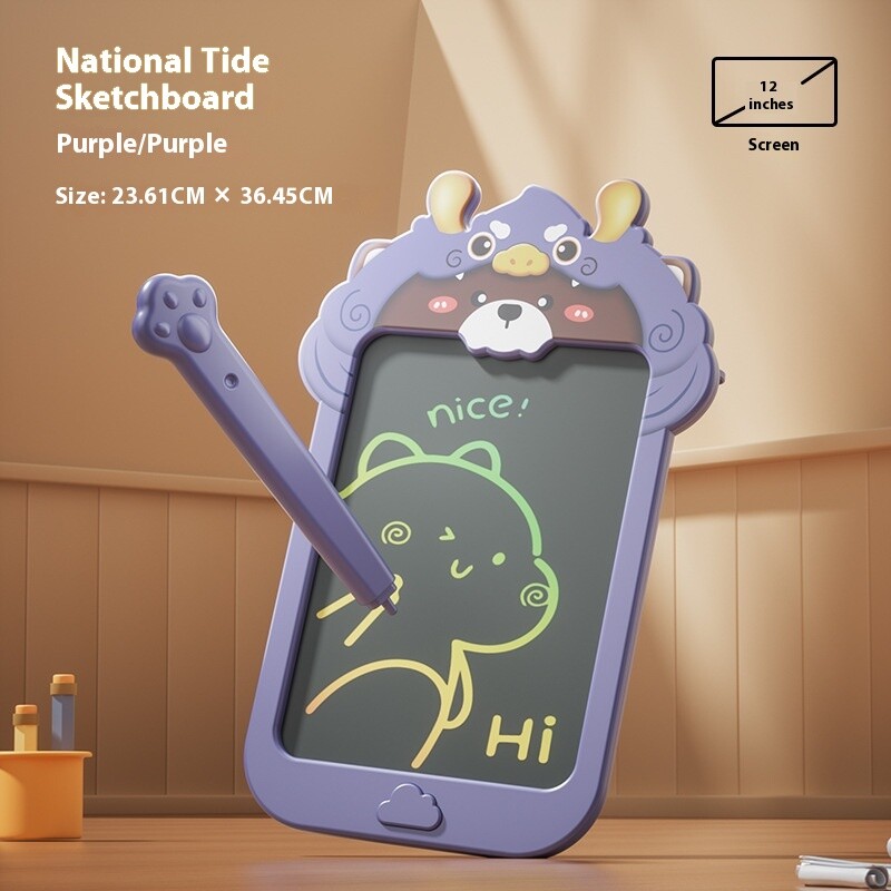 Magic Drawing Board Kids LCD Light Drawing Pad Children Educational Toy Gifts AU