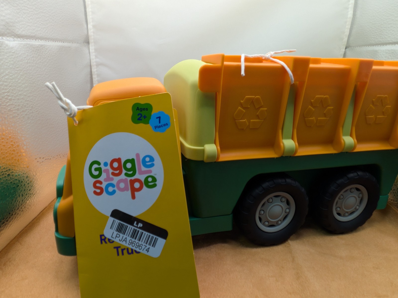 Toy Truck Giggle Scape By Target Learning Shapes Blocks 7 Piece Set Ages 2+ New