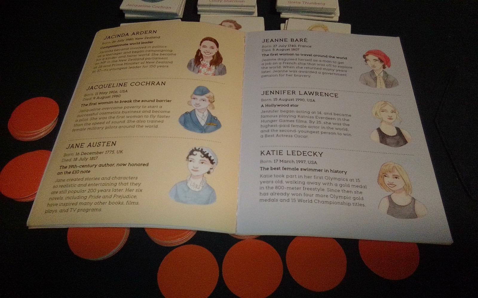 Games For Women_Wonder Women A Bingo About Women In History_5 Missing OrngPieces