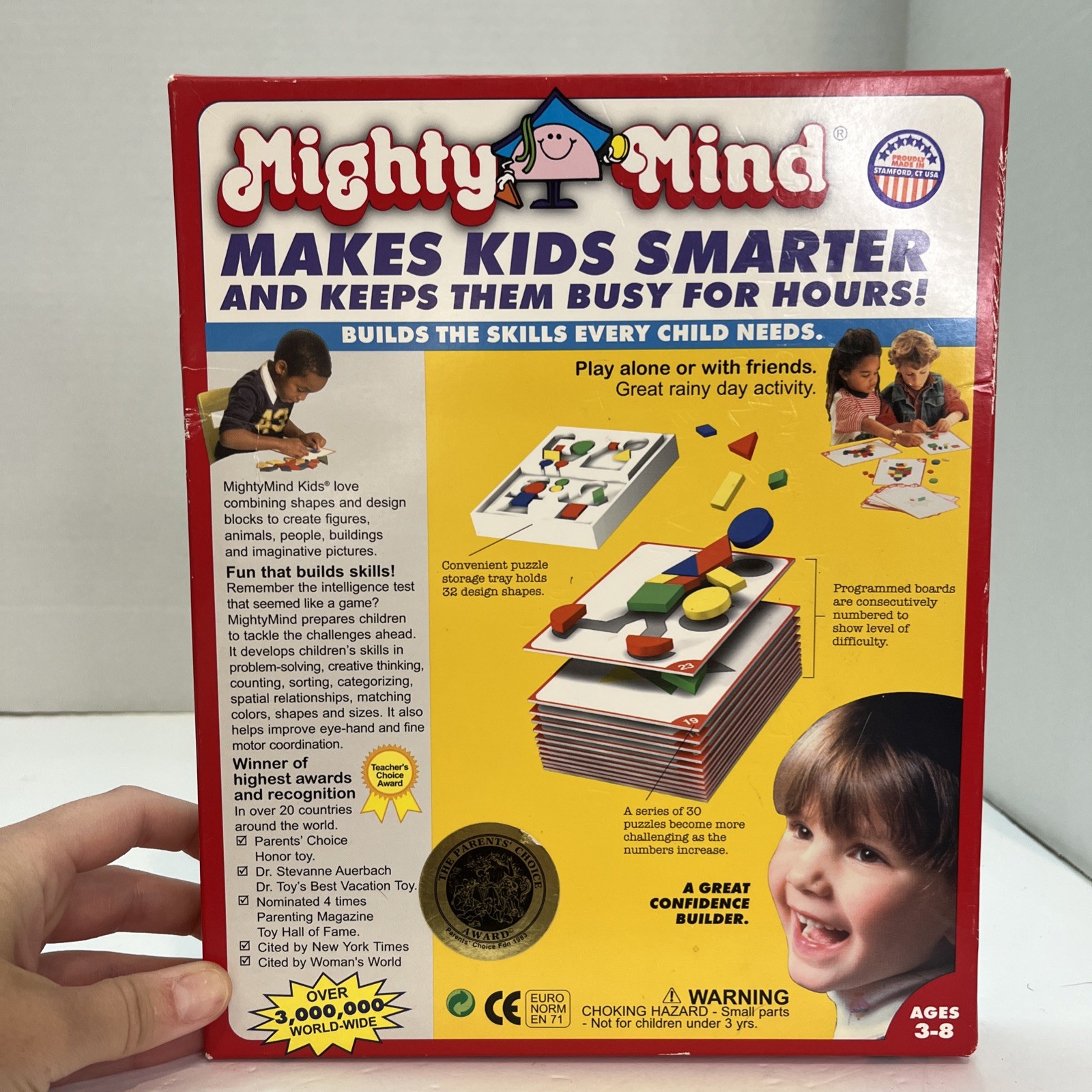 Mighty Mind – Makes Kids Smarter – Skill Building Puzzles – Ages 3+ Complete!