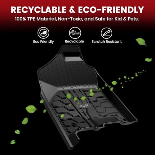 Floor Mats 2013-2018 for Dodge Ram 1500/2500/3500 Crew Cab, 2019-2024 for Dodge