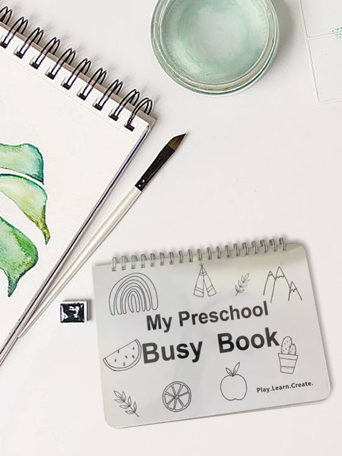 My Preschool Busy Book Educational Toys Gift for Kids & Toddlers CW
