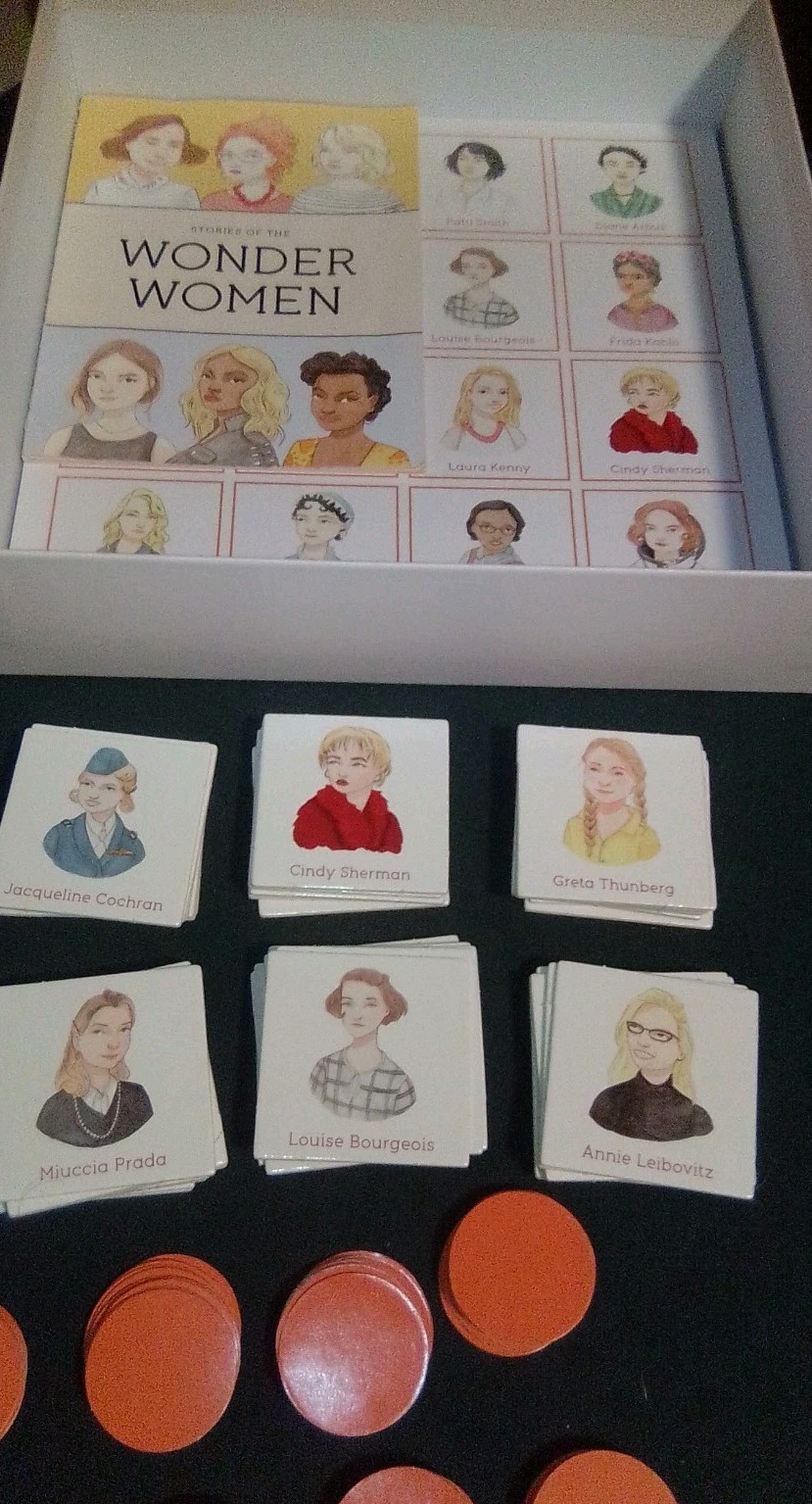 Games For Women_Wonder Women A Bingo About Women In History_5 Missing OrngPieces