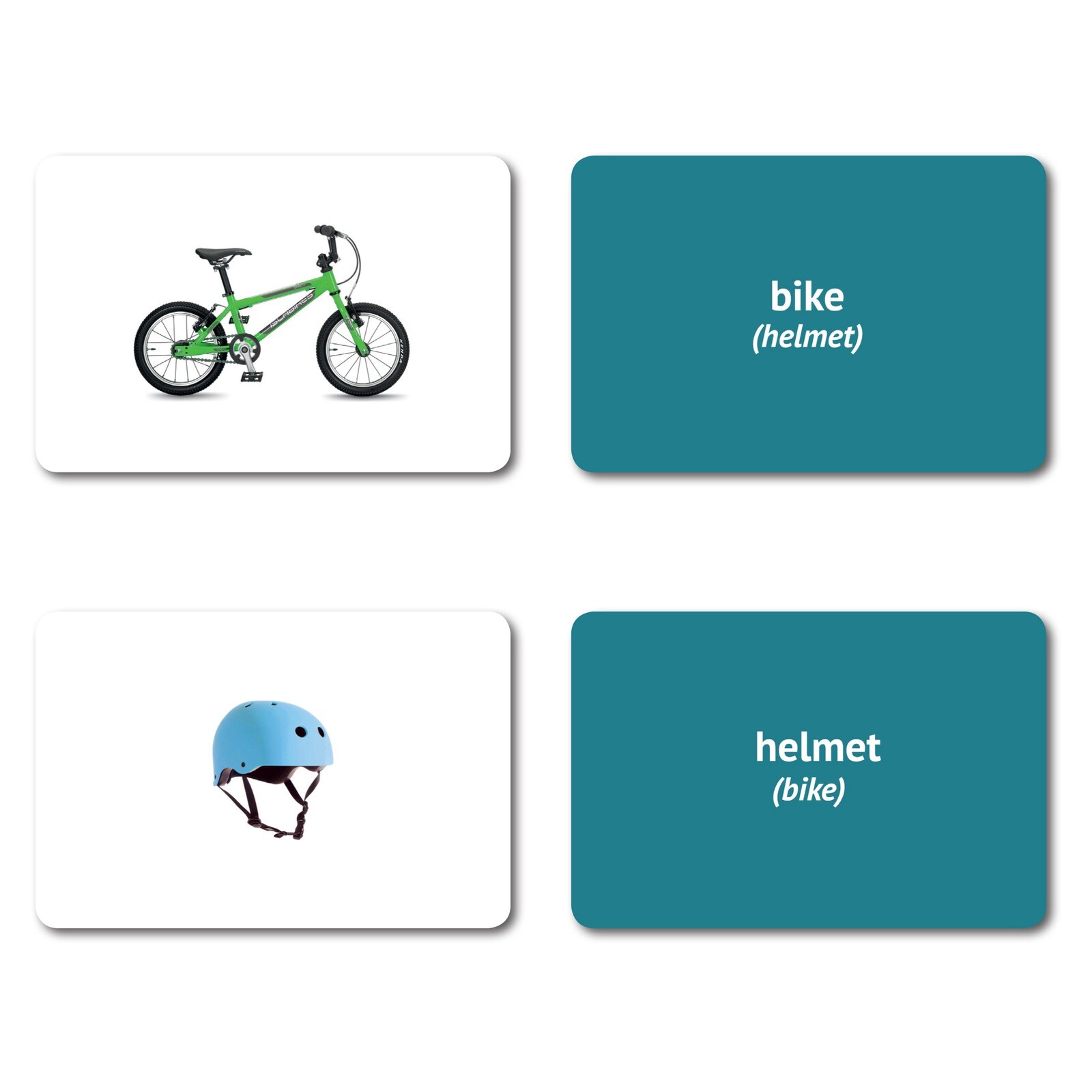 Language Flash Card Set | 200 Language Photo Cards |