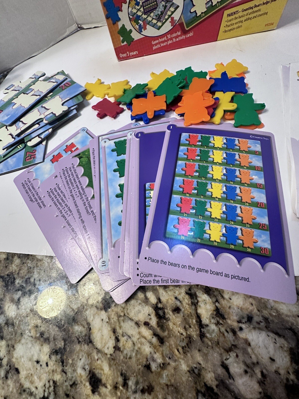 Small World Learning – Counting Bears Game For Ages 3+