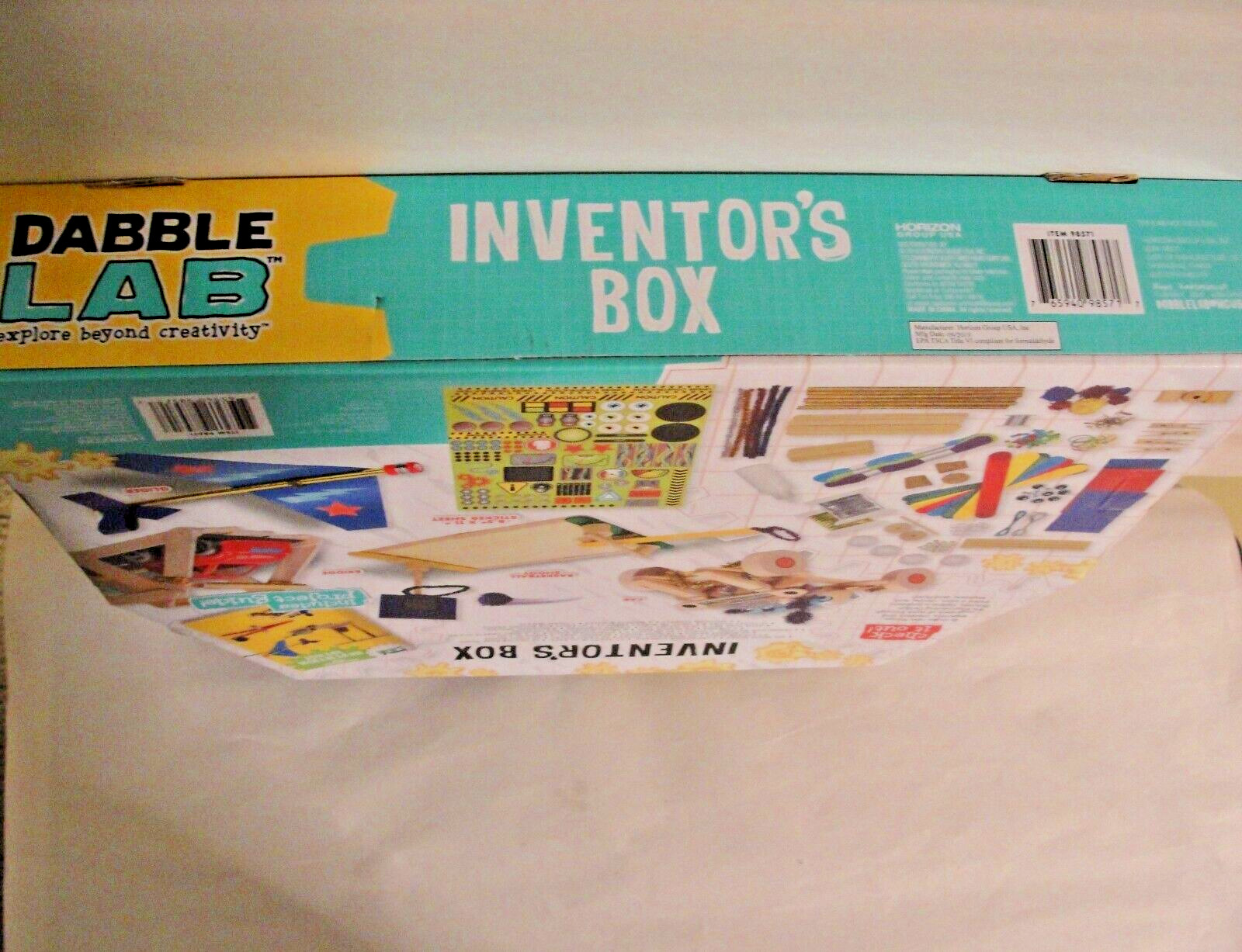 New Dabble Lab Inventors Box over 255 pieces for ages 8+
