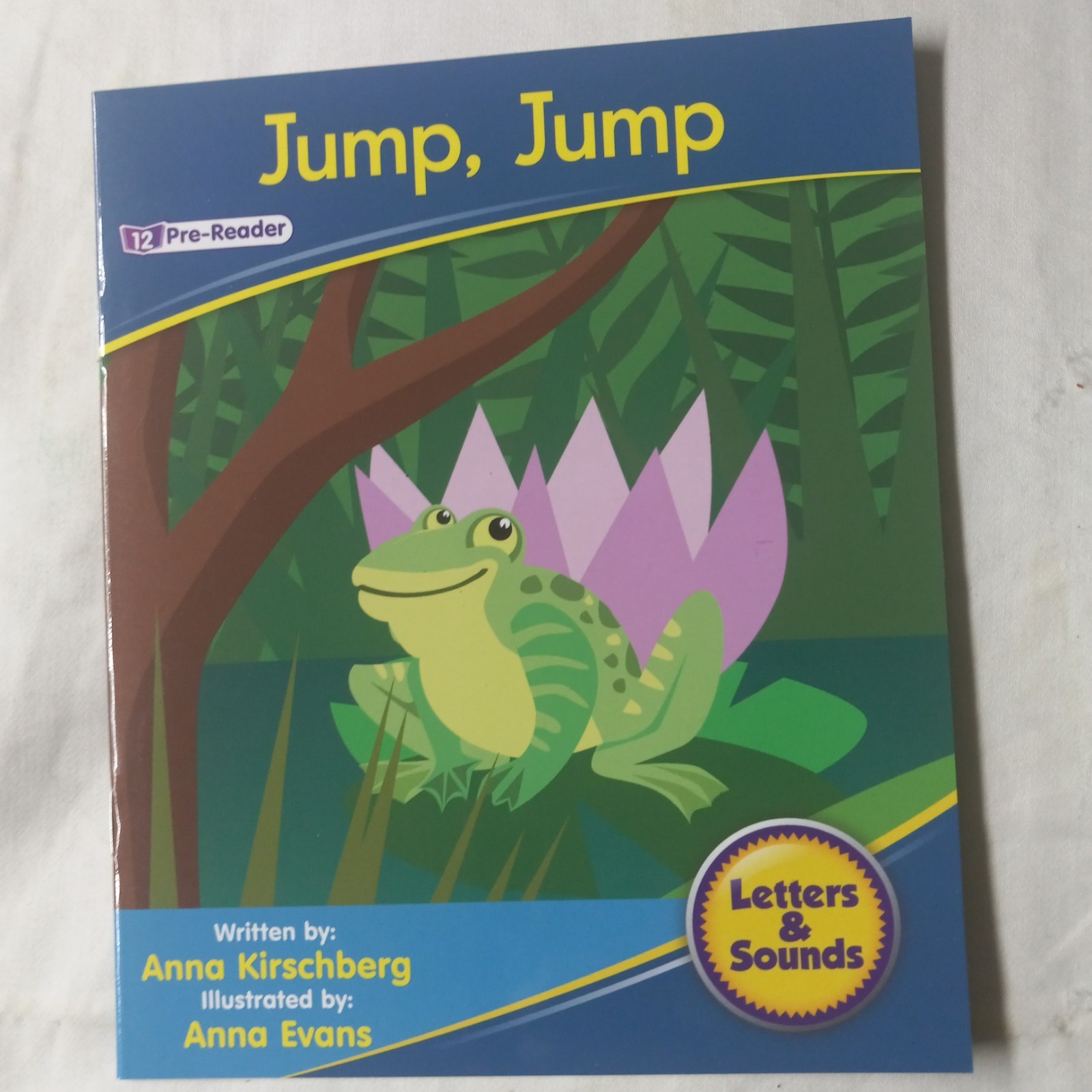 Junior Learning Letters and Sound Set -12- Fiction Educatinal Learning Books 8pg