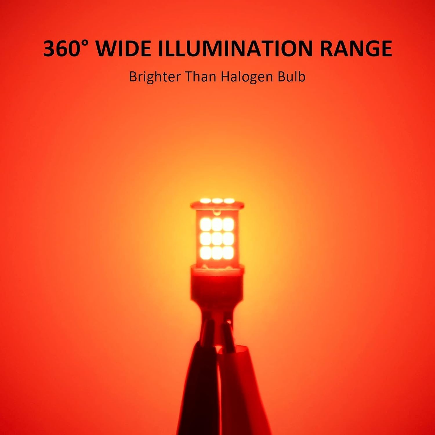 912 921 Led Bulb, Strobe Flashing 3Rd Third Brake Center High Mount Stop
