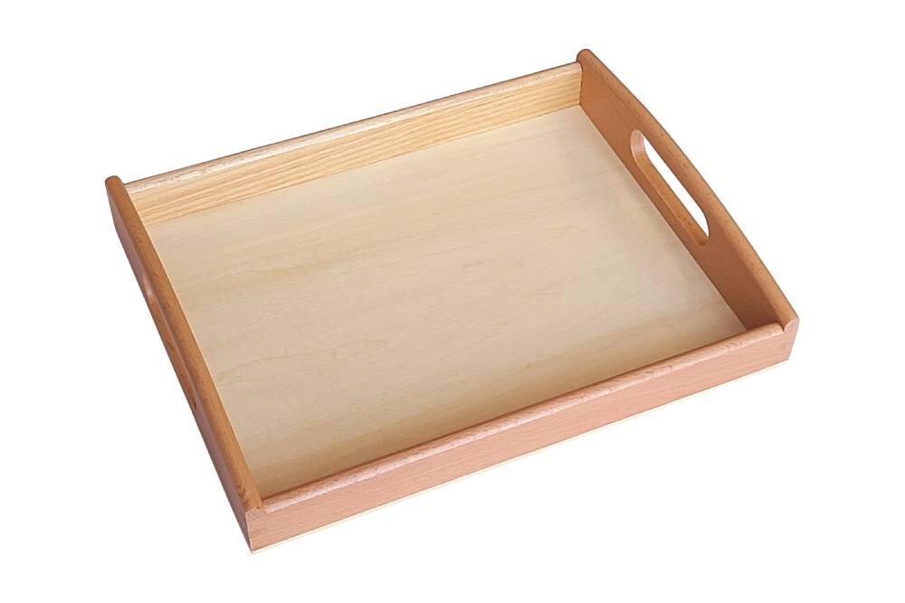 Small Wooden Tray – MONTESSORI PRACTICAL LIFE MATERIAL