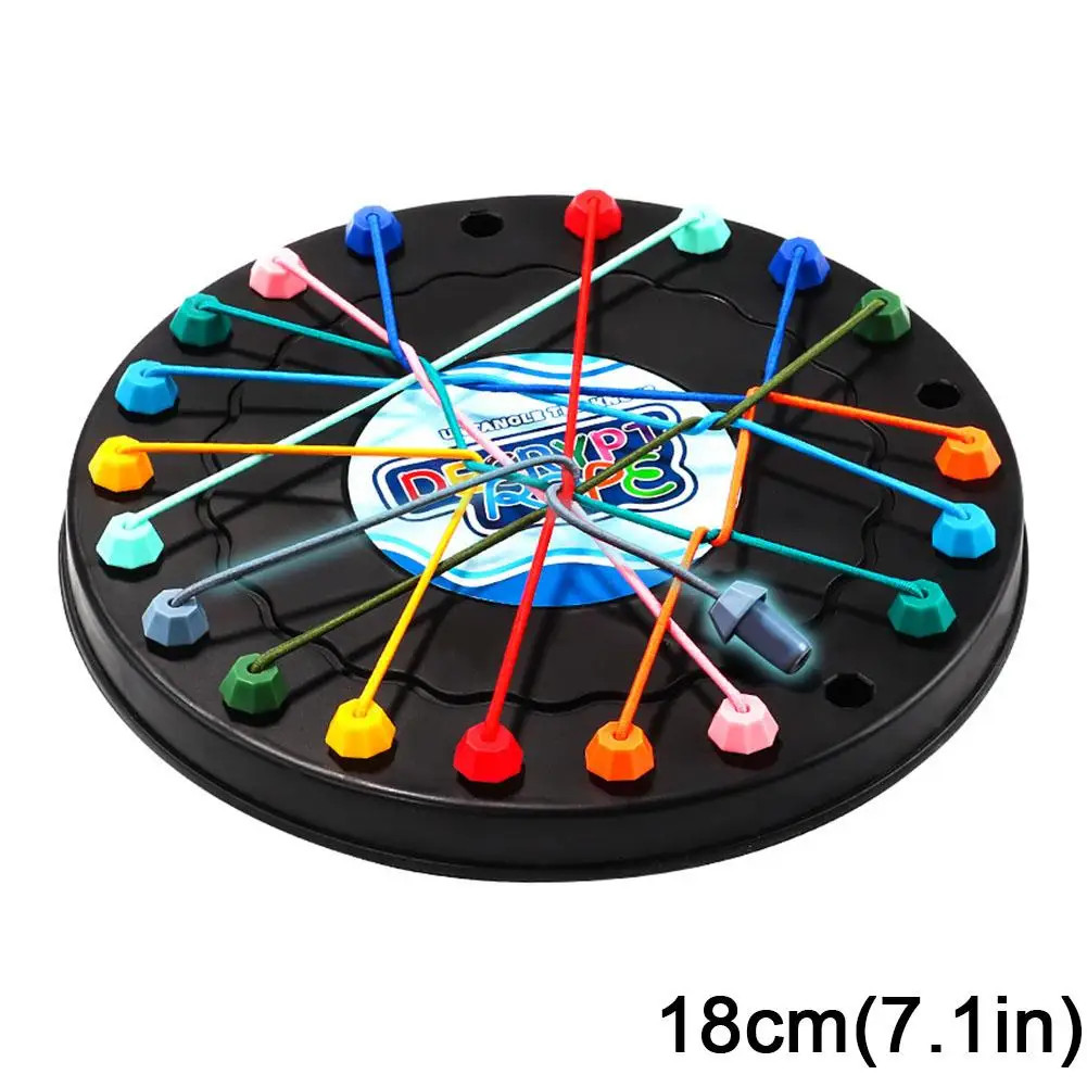 Rope Untying Puzzle Game Kids Educational Logic Thinking Training Toy