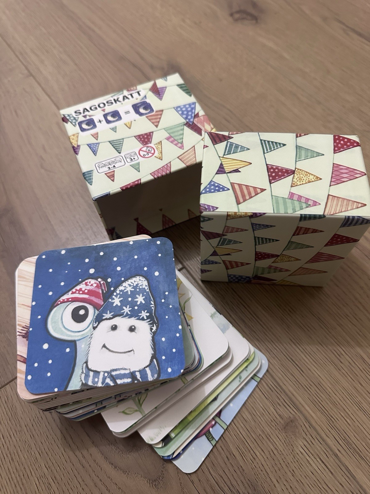 Ikea Sagoskatt Memory Card Matching Game Nursery Decor’ANIMAL Compact Vacation