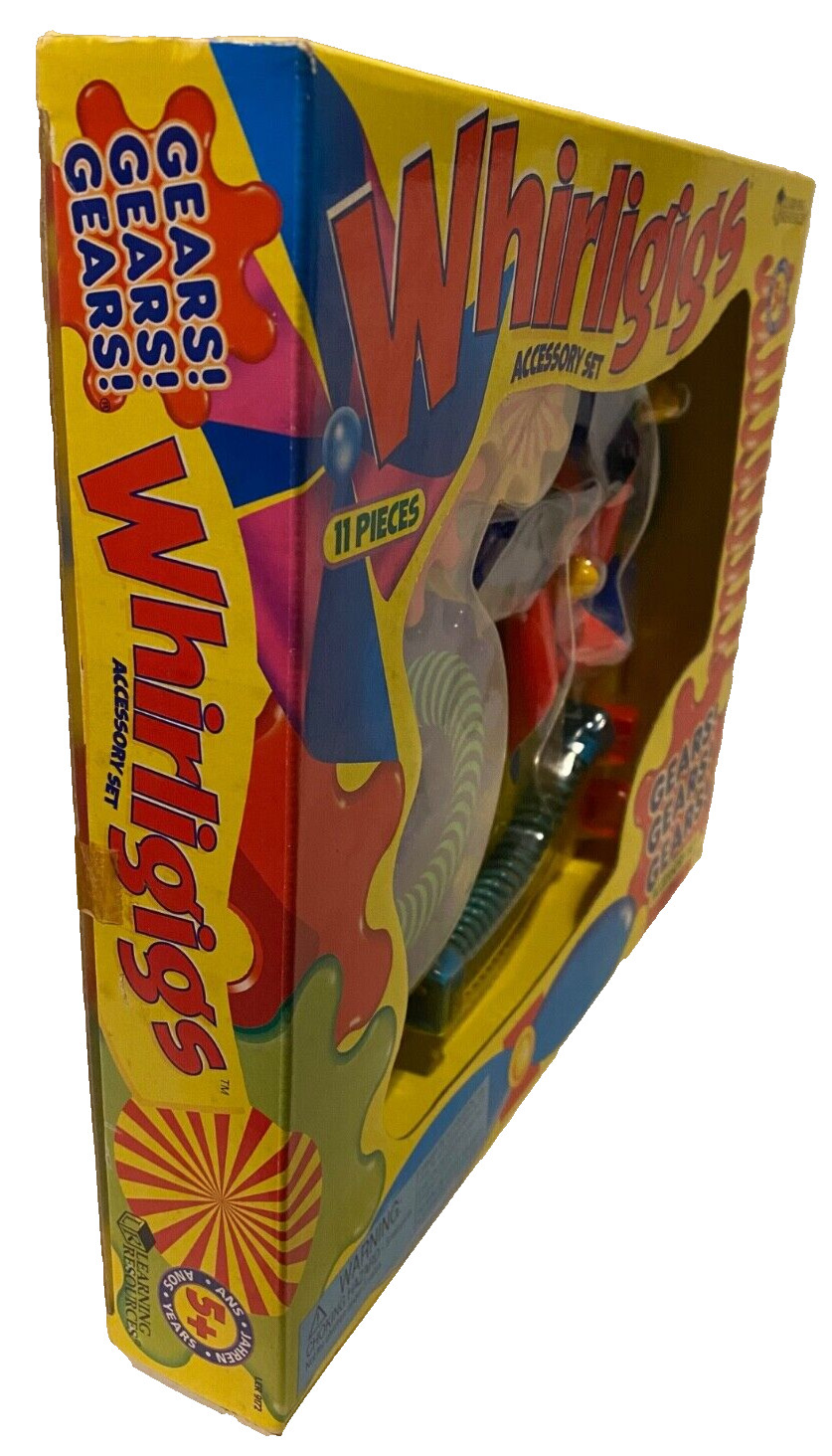 Gears! Gears! Gears! Whirligigs ACCESSORY SET Stem Toy Teach Vintage LER9172