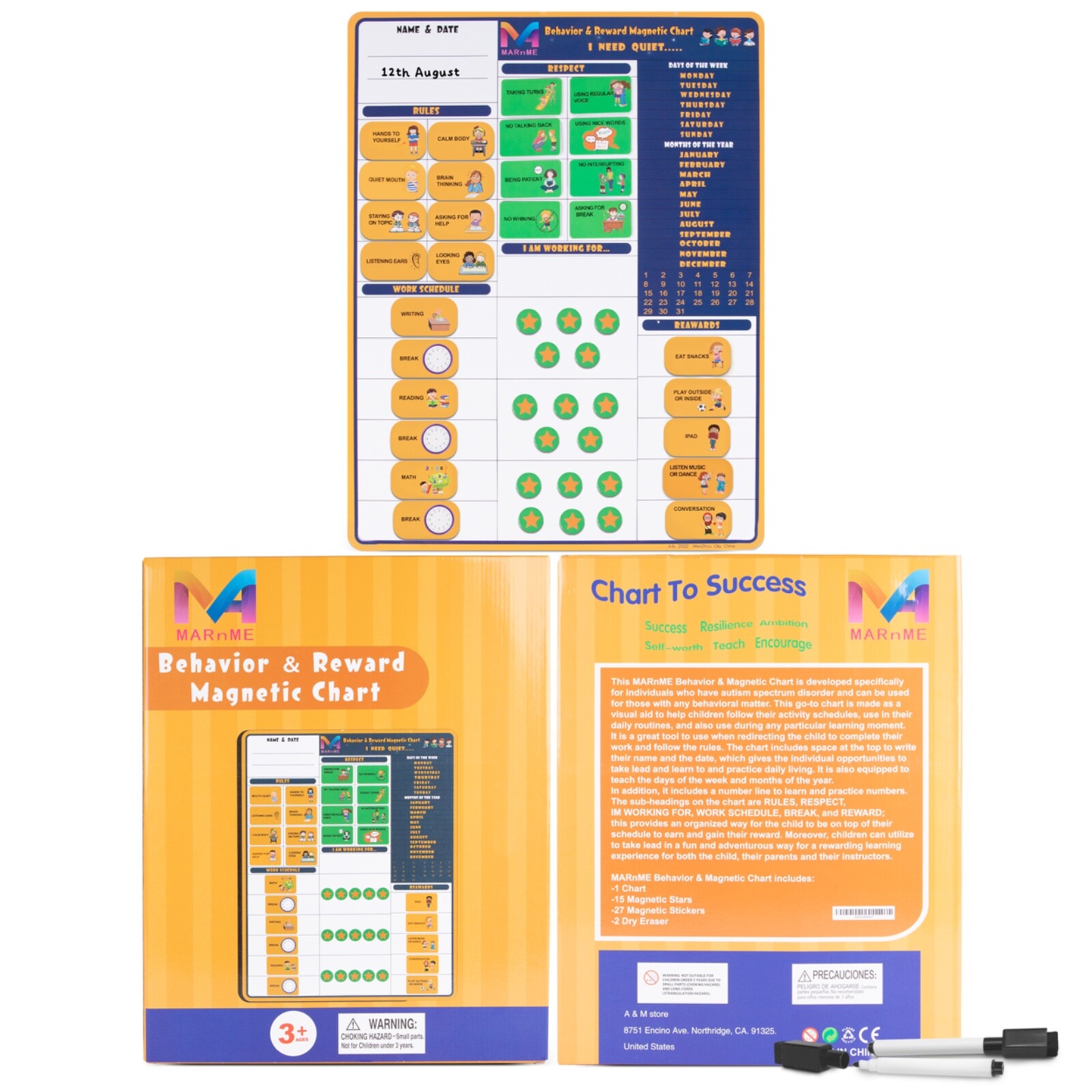  kids reward chart, behavior reward chart, good behavior chart for ADHD, autism 