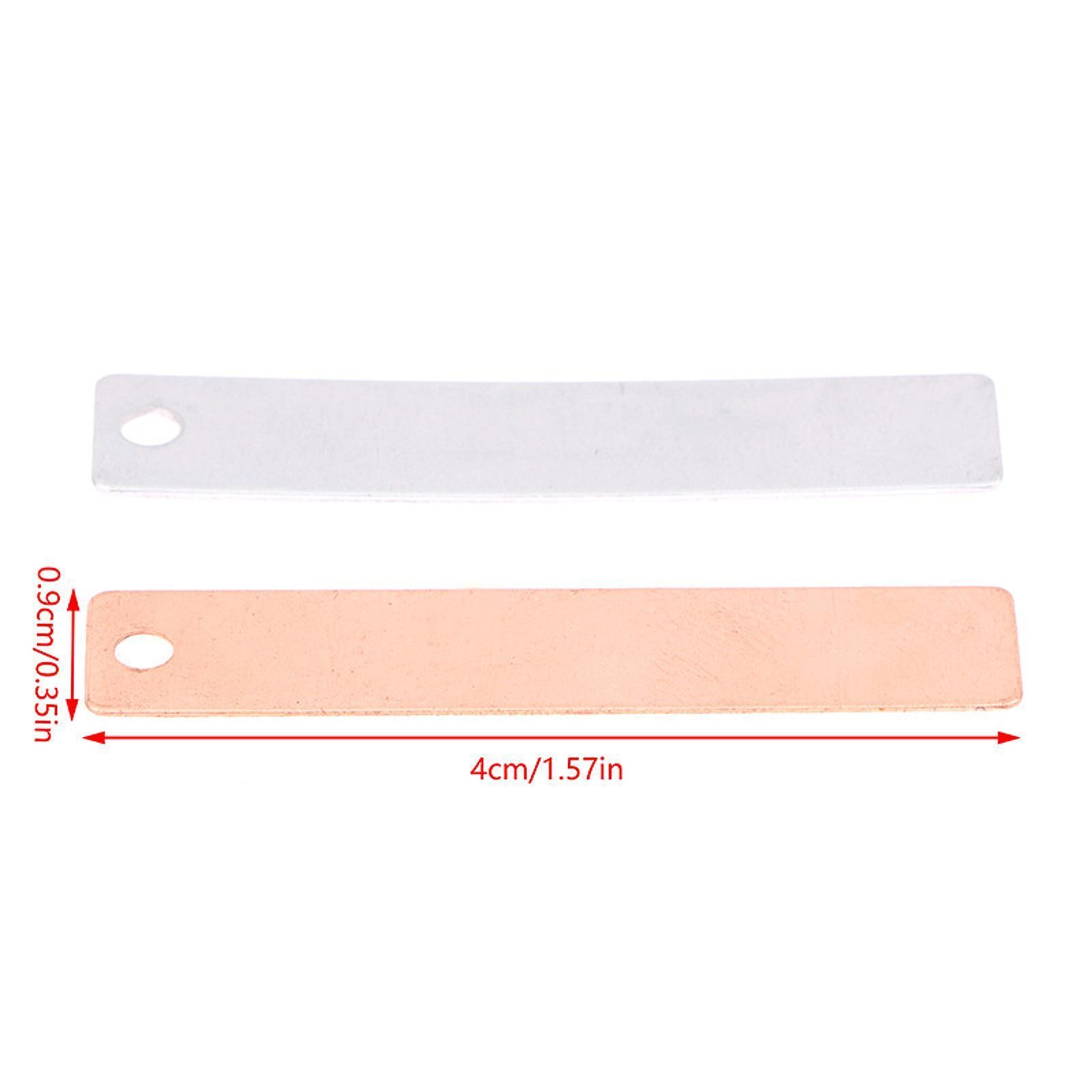 10Pcs Copper Zinc Sheets DIY Material for Fruit Battery Experiments Teaching