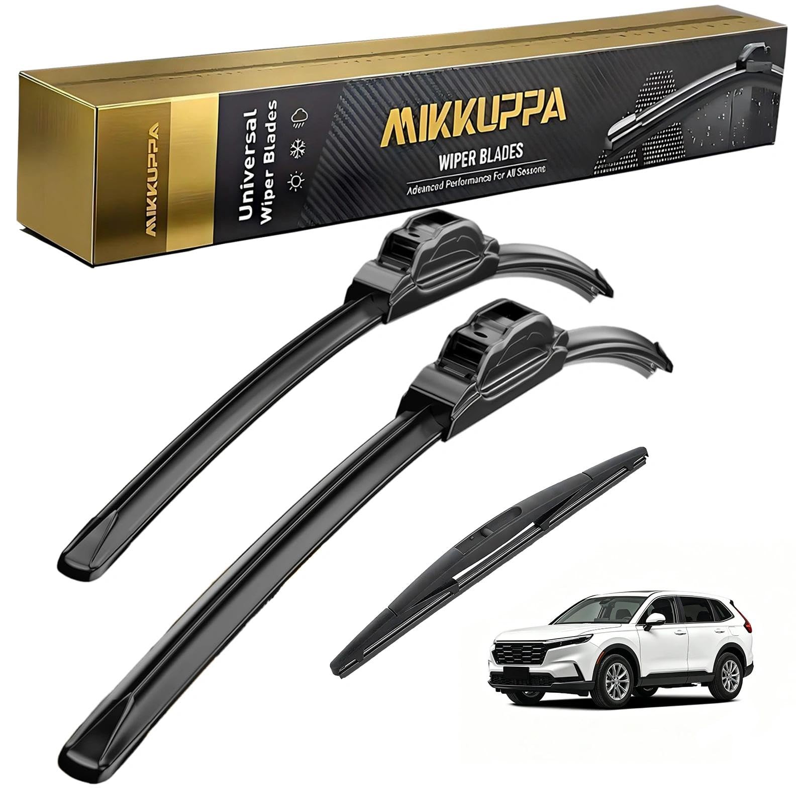 MIKKUPPA 28″ 14″ 14″ Wipers Honda Fit 2009-2020 3PC Set