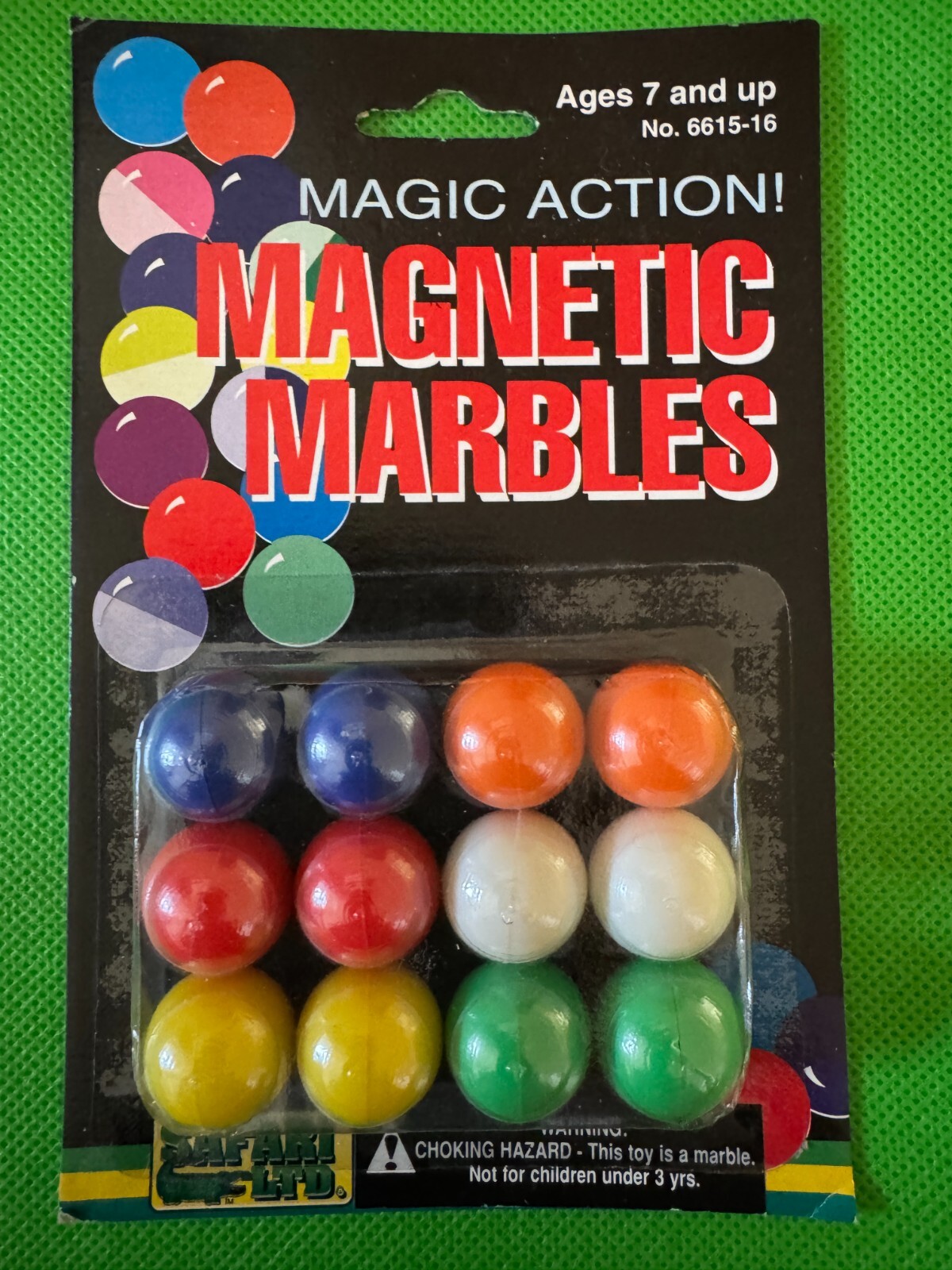 Vintage Smithsonian Magnetic Marbles – Factory Sealed – Circa 1992
